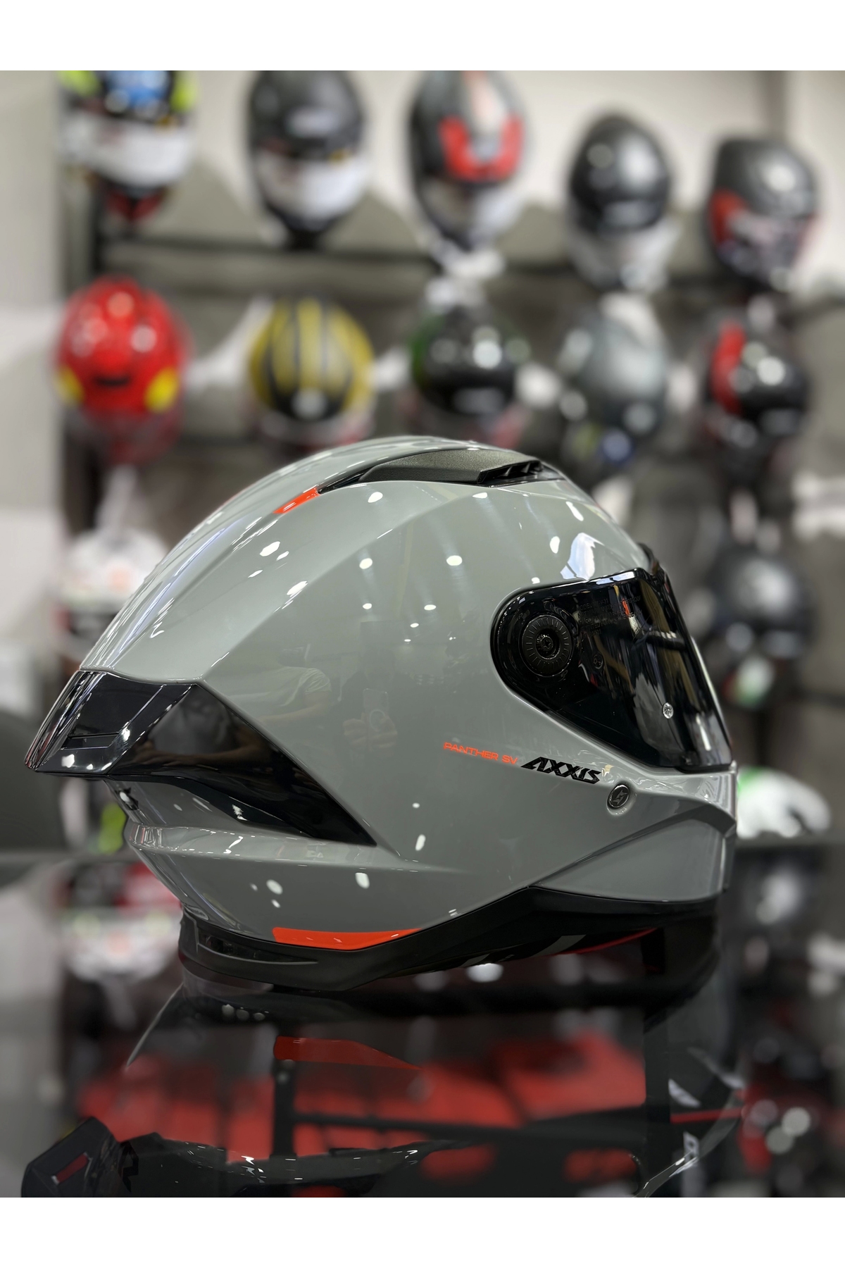 Axxis PANTHER NARDO GRİ SİYAH VİZÖRLÜ (+1 ŞEFFAF VİZÖR) - Fiyatı