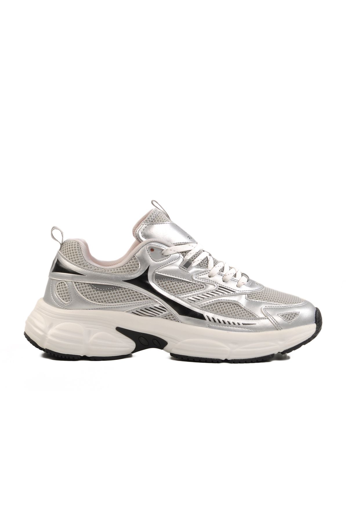 AYAKMOD Pantofi Sport Pentru Bărbați Cu Plasă Argintie Ms-251-530 M Masculin - 41
