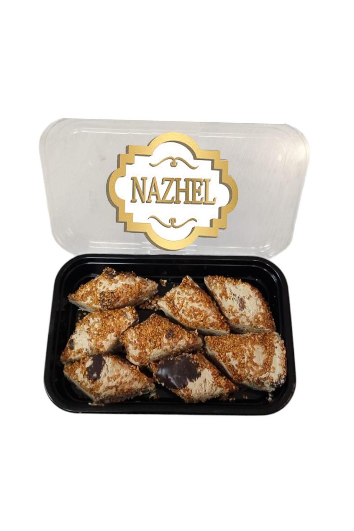 NAZHEL Saray Sarma Çikolata Dolgulu Tahin Helvası 450 gr