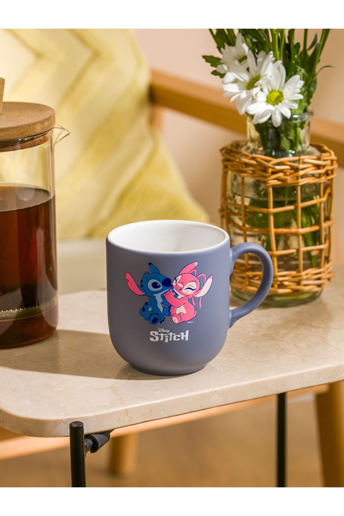 LC Waikiki Karişik Lilo ve Stitch Baskılı Seramik Kupa 320 ml