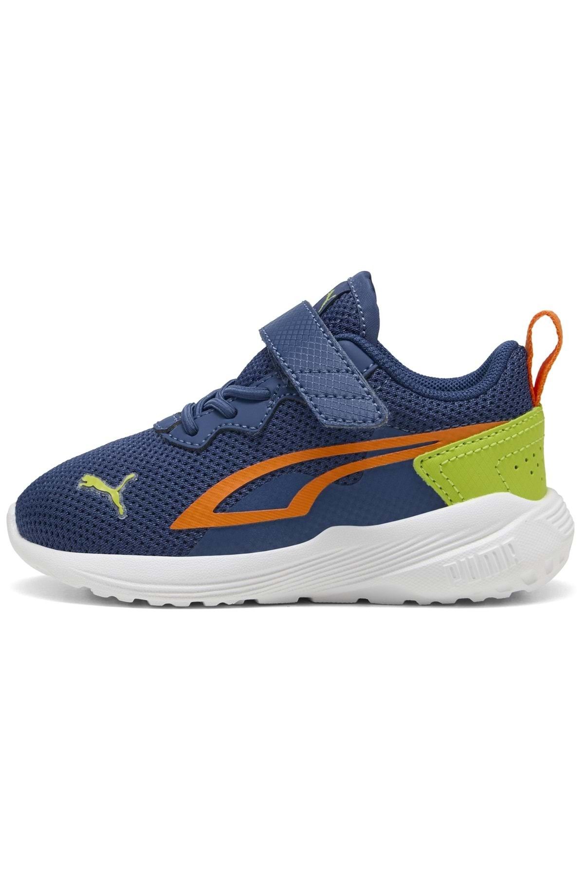 Puma All-day Active Ac Inf 387388 Ortopedik Bebek Spor Ayakkabı Mavi