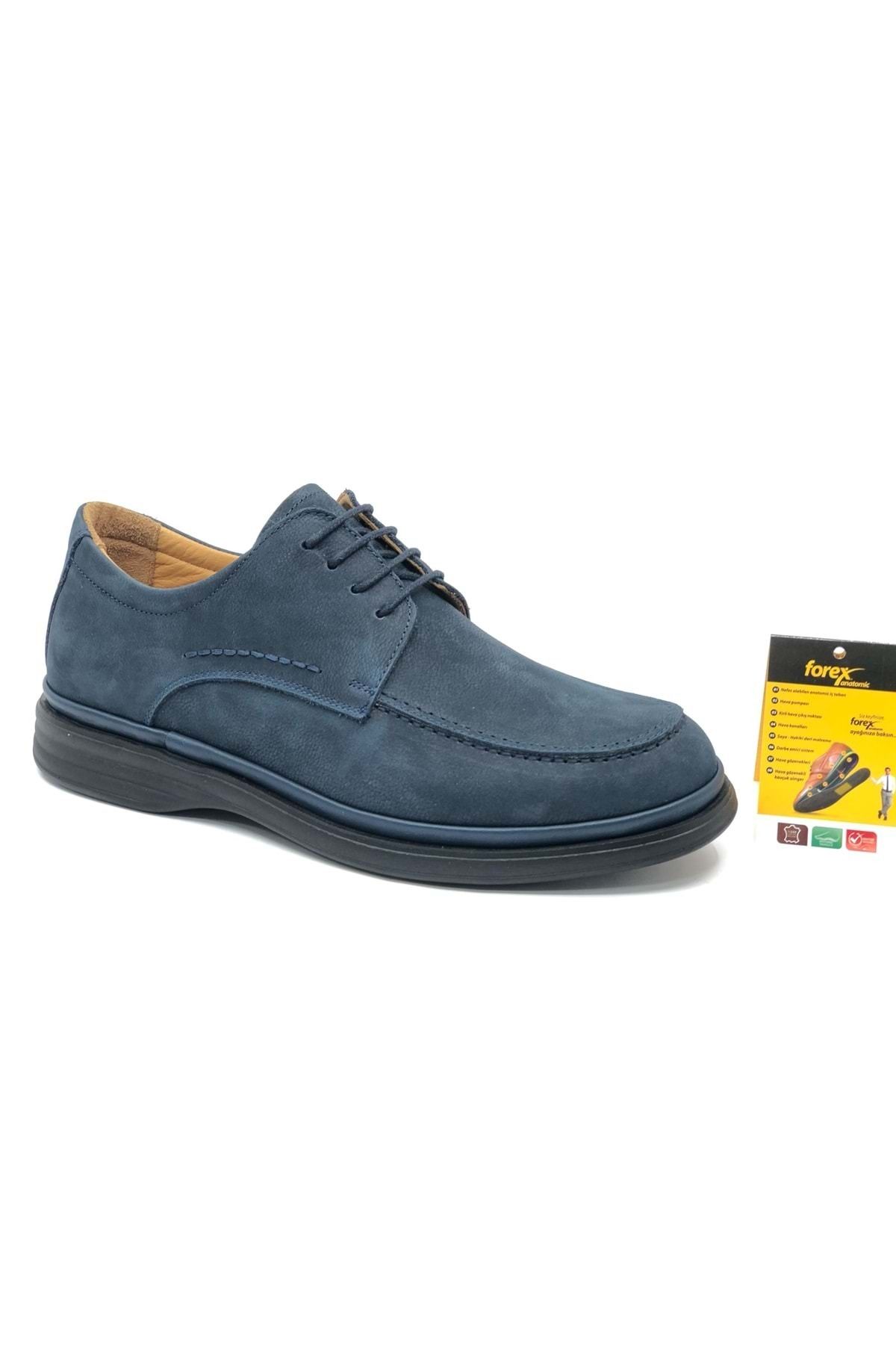 KOCAMANLAR Forex 712 Dr. Pantofi Clasici Pentru Bărbați Din Piele Naturală Recommended Albastru Închis Masculin - 42