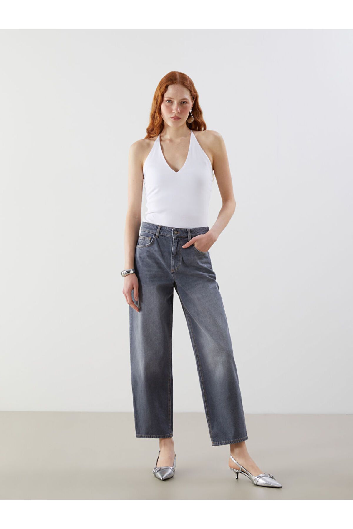 LC Waikiki Boyfriend Kadın Jean Pantolon
