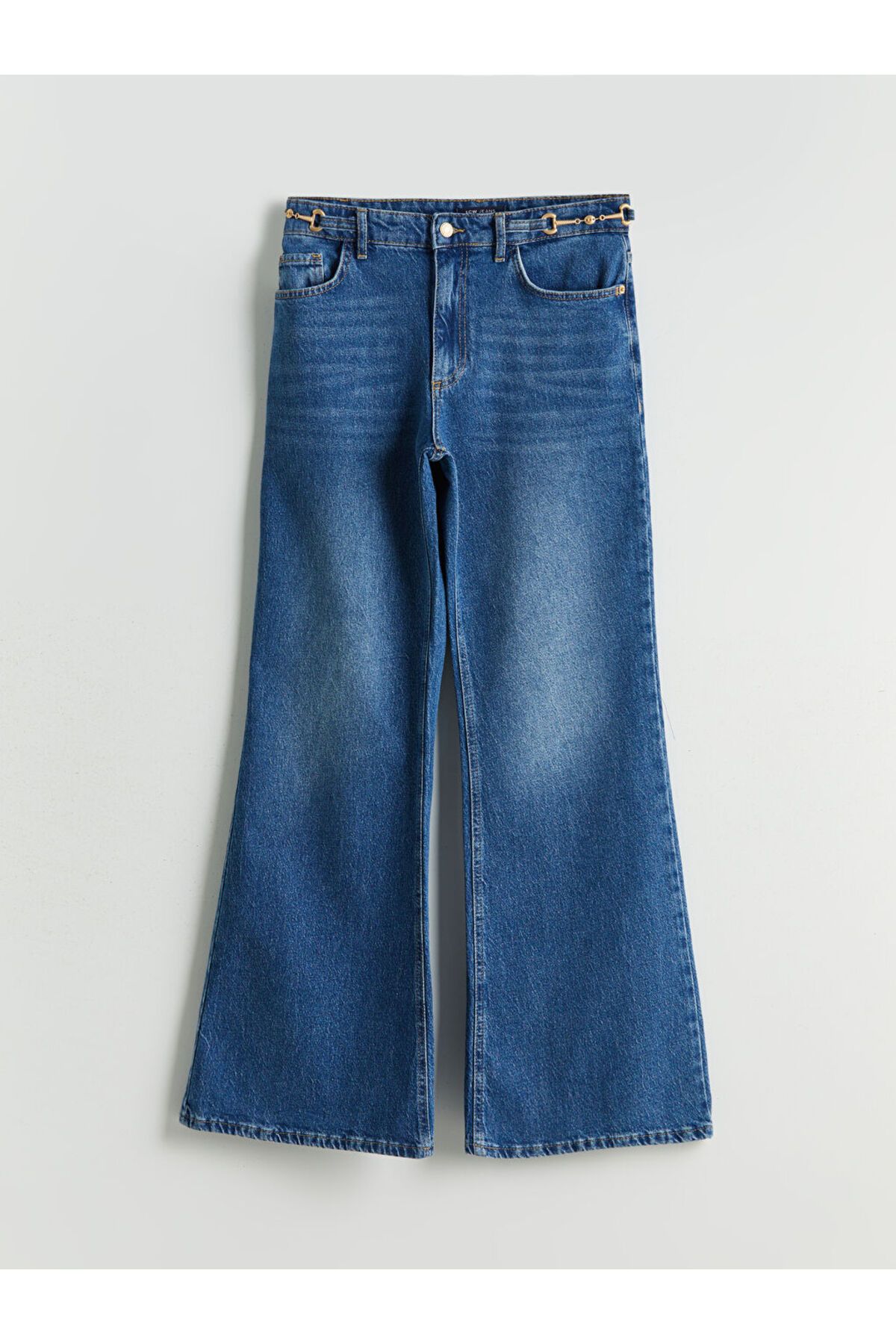 LC Waikiki Flare Kadın Jean Pantolon