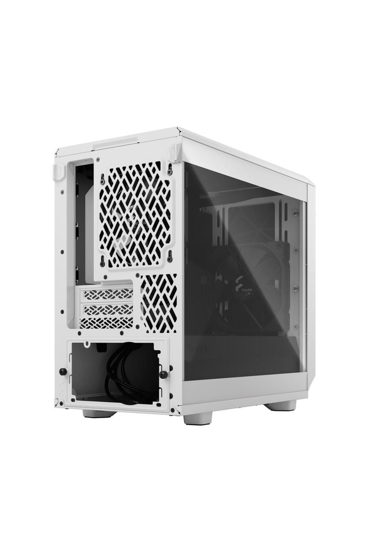 Fractal Design-Carcasa Fractal Design Meshify 2 Nano, Mini Tower, fara sursa, mITX, Mini-DTX (Alb) 4