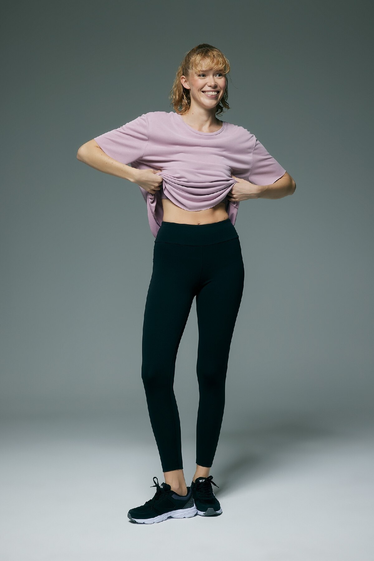DeFacto-Hohe Taille INNEN SOĞUTTASCHEN Knöchelwickler Basic Plain Sportler Leggings W8206az23au 2