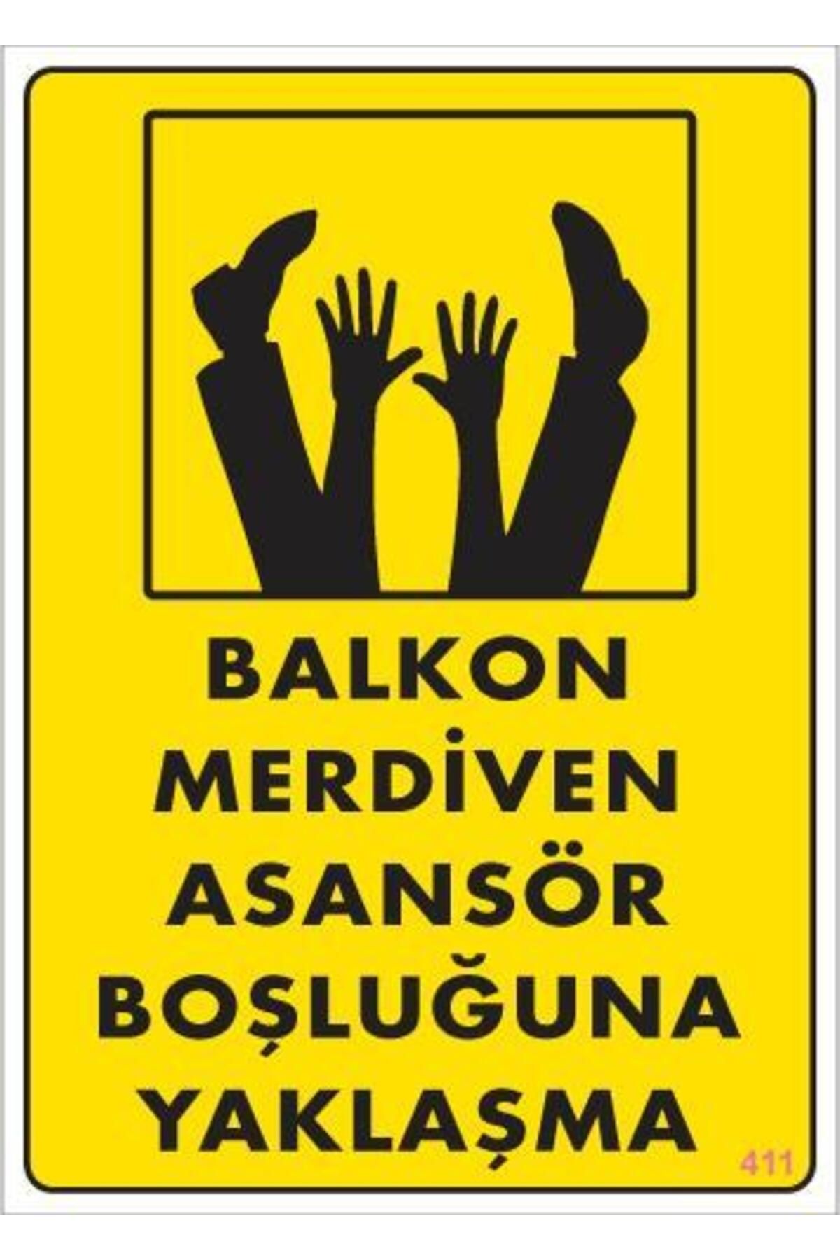LovelymCo Boşluğa Yaşlaşma Uyarı Levhası 25X35 Kod:411
