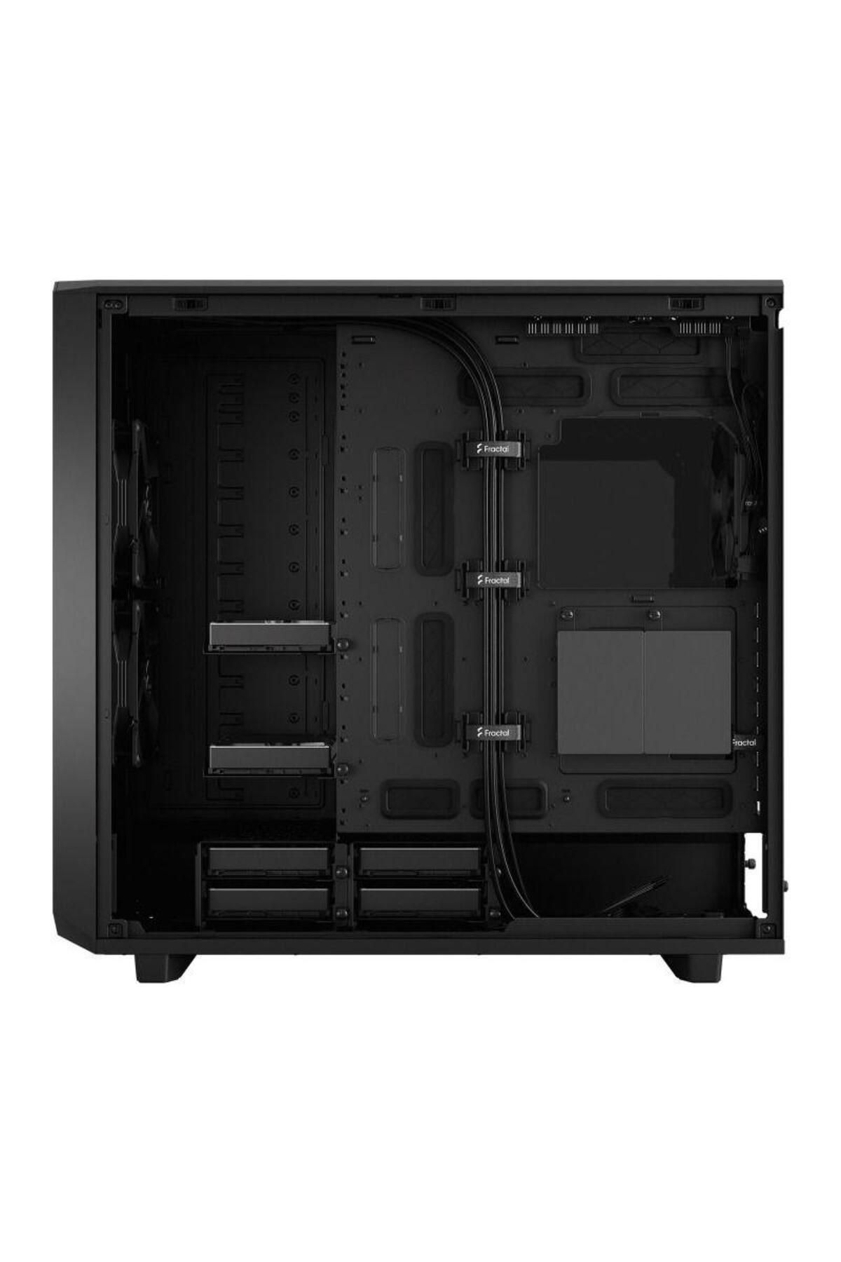 Fractal Design-Carcasa Fractal Design Meshify 2 XL Black TG Dark Tint, Middle Tower, Sticlă securizată (Negru) 6