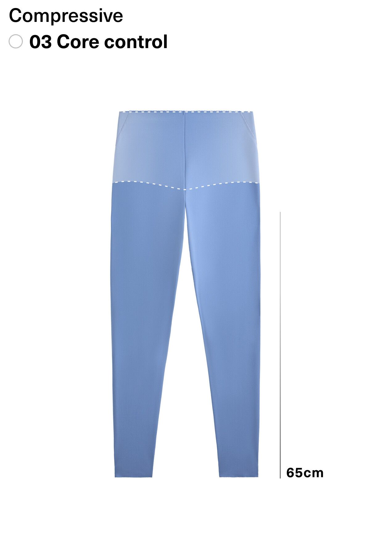 Oysho-Compressive core control ankle-length leggings 3