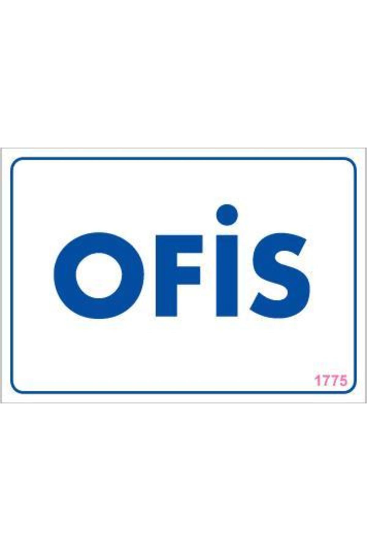 LovelymCo Ofis Uyarı Levhası 17,5X25 Kod:1775