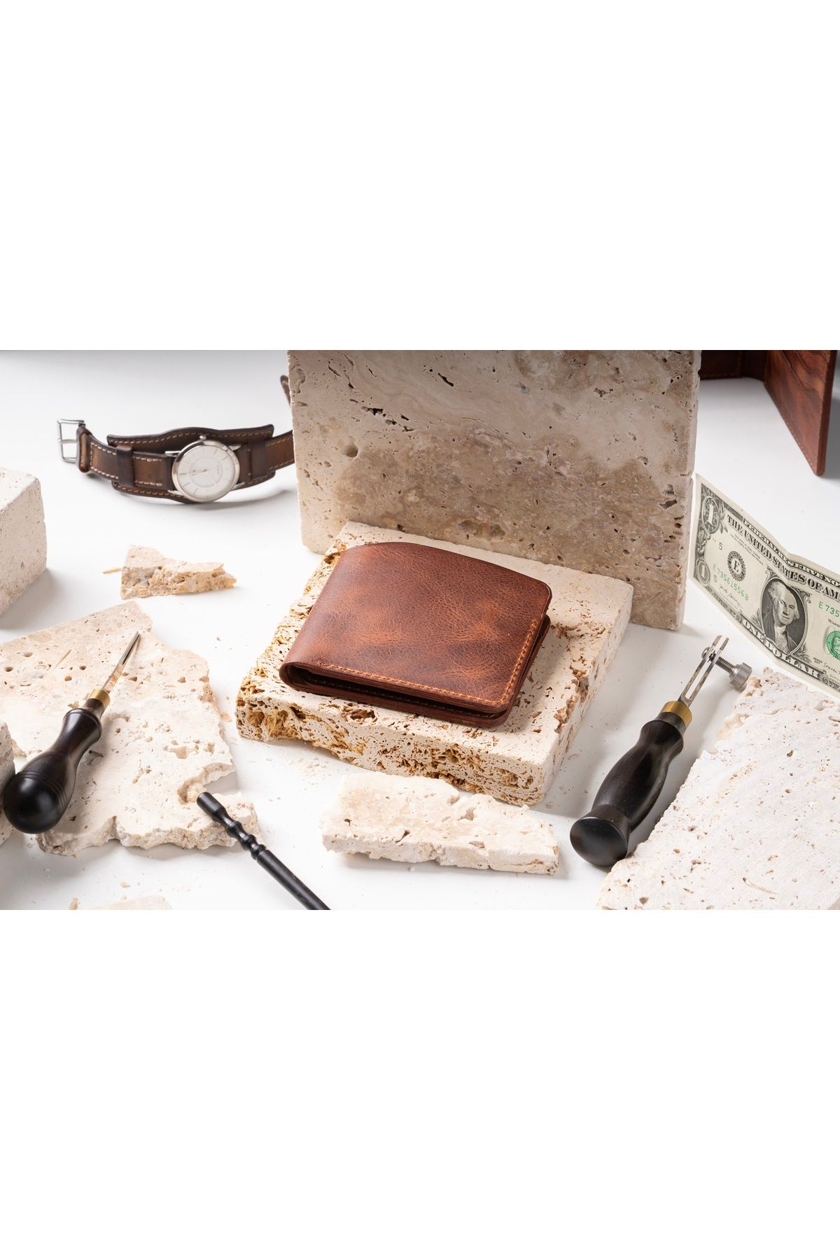 کیف پول مردانه جیب عقب saratleather