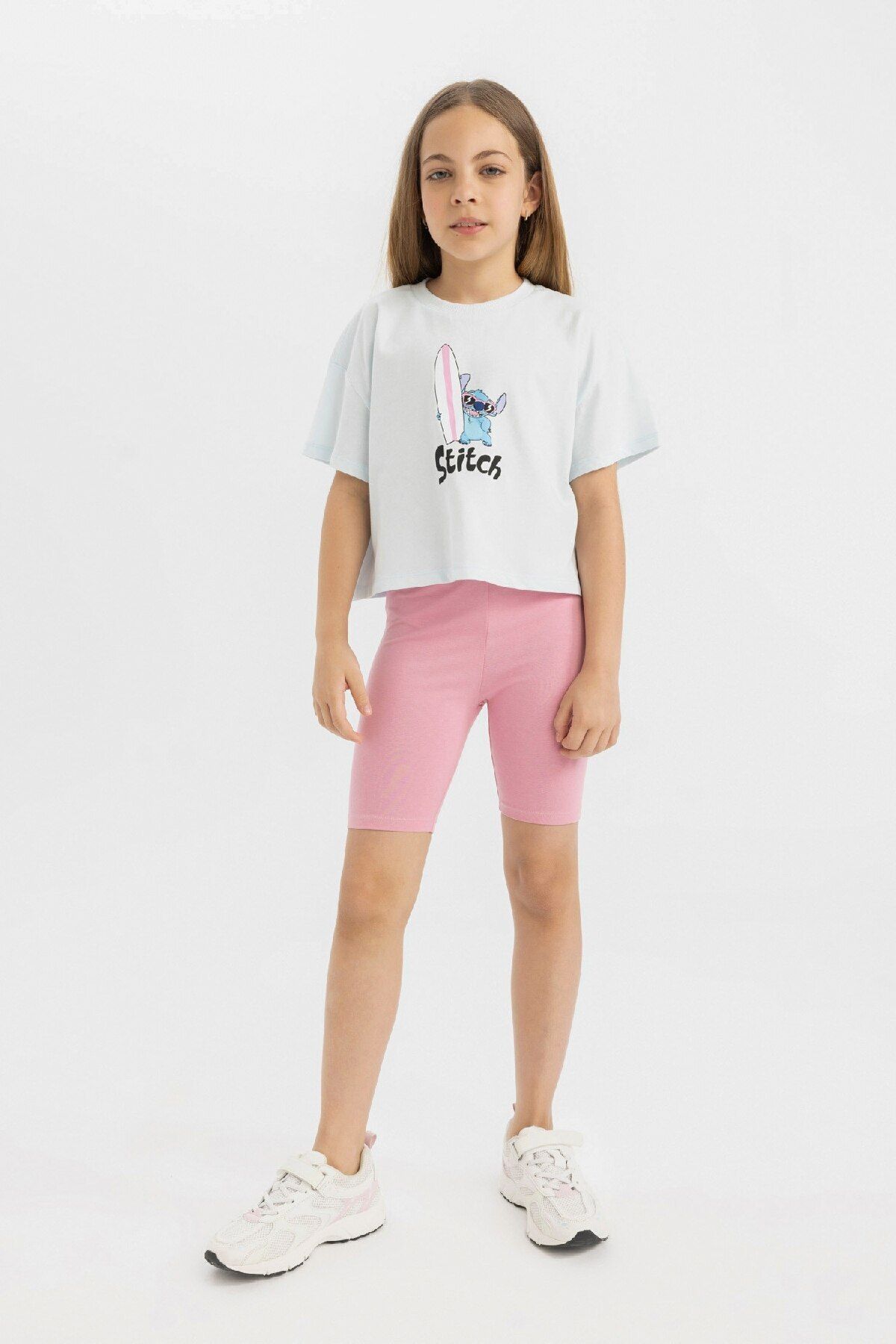 DeFacto Krótkie Legginsy Dziewczęce - Kobieta - 8–9 years
