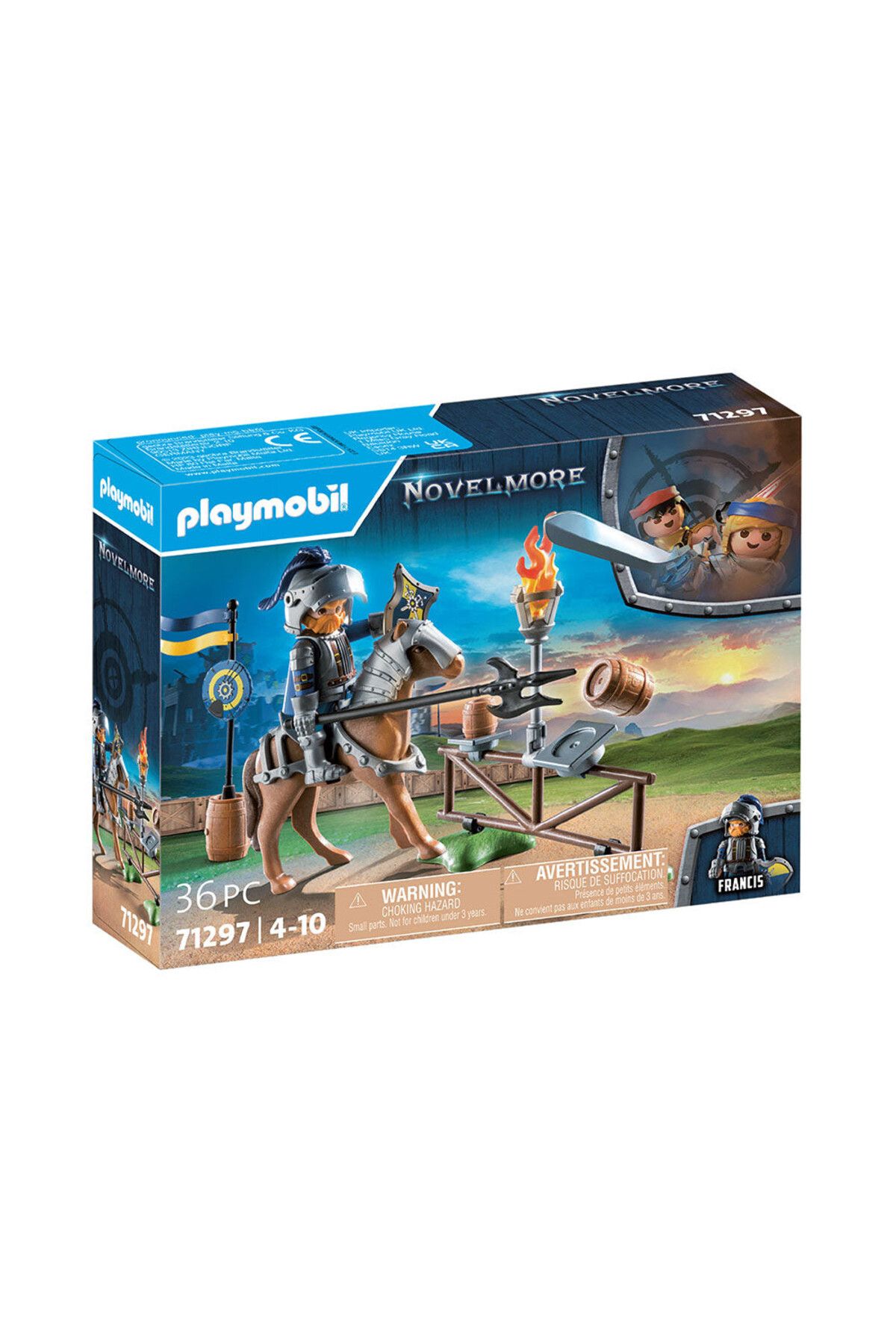Playmobil Set De Joaca Playmobil - Novelmore Cavaler In Zona Medievala - One Size