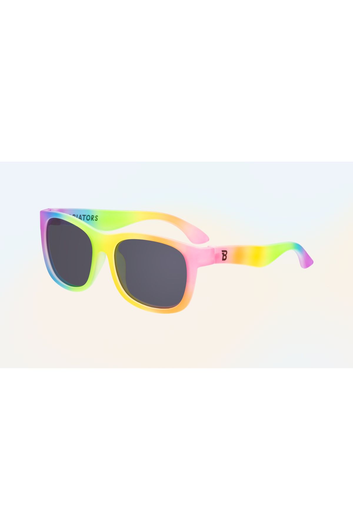 Babiators-Children's sunglasses, ultra-flexible, Babiators, Rainbow, smoked lenses, 0-2 years 1