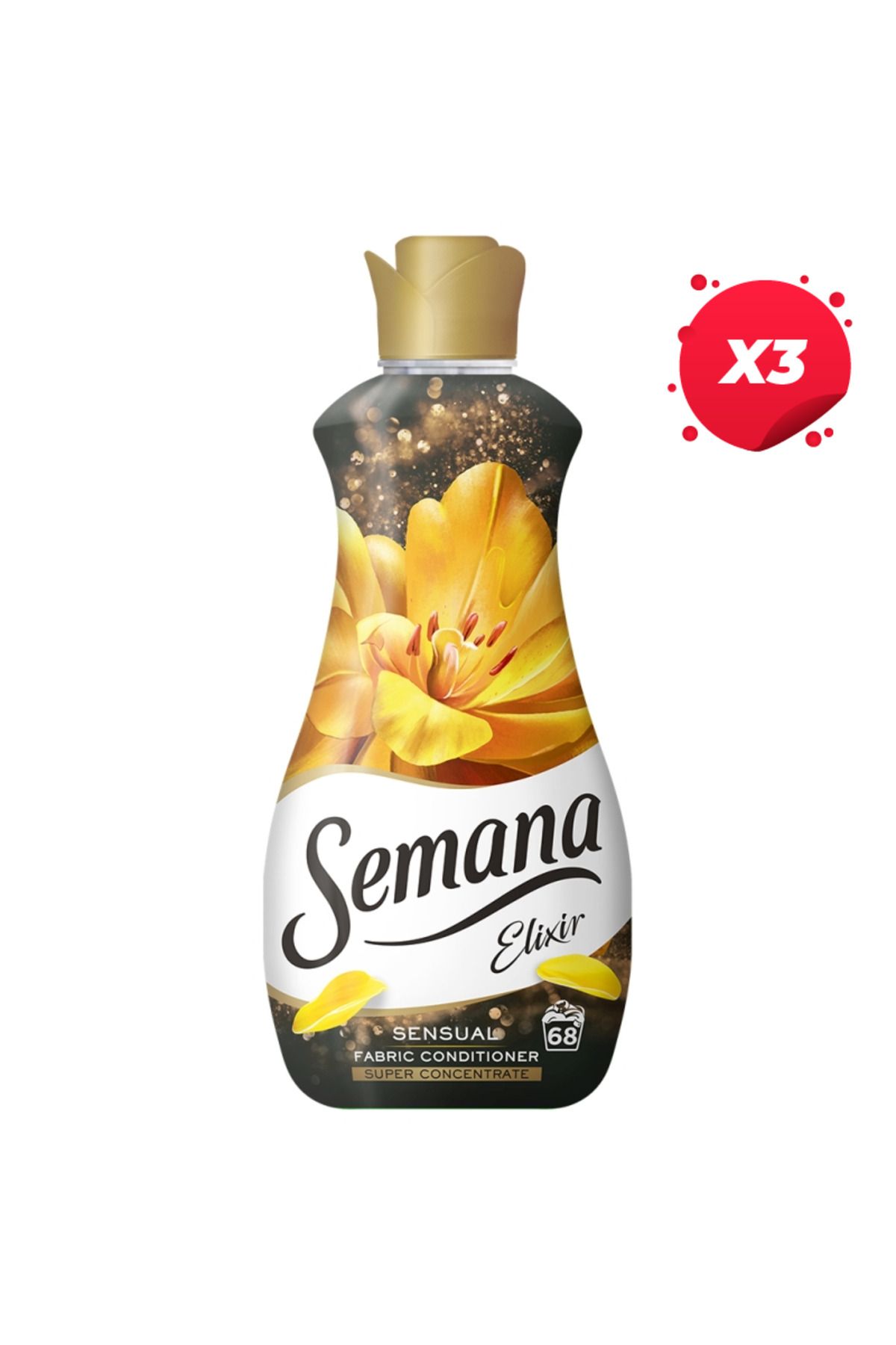 Semana X3 - Balsam Săptămânar Rufe 1.7l Elixir Sensual - One Size