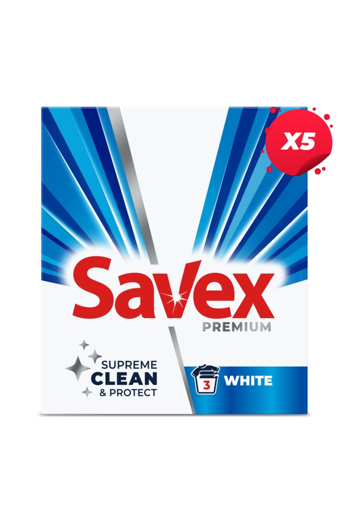 SAVEX X5 - Savex Detergent De Rufe Automat 300g 2in1 Alb - One Size