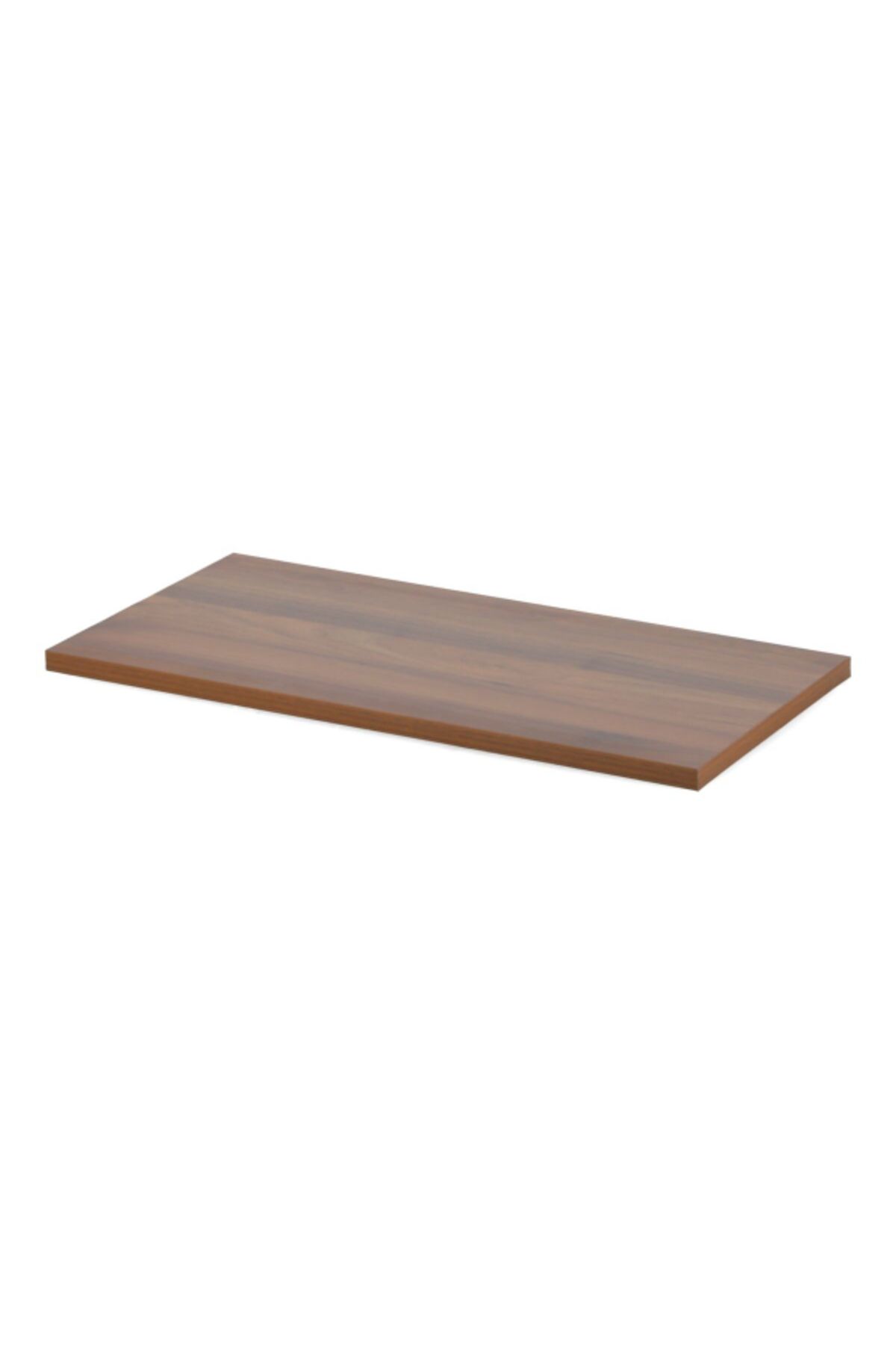 micasa-رف خشبي عائم مستطيل الشكل بتصميم أنيق وعصري، مثبت على الحائط، 90 × 30 سم 2