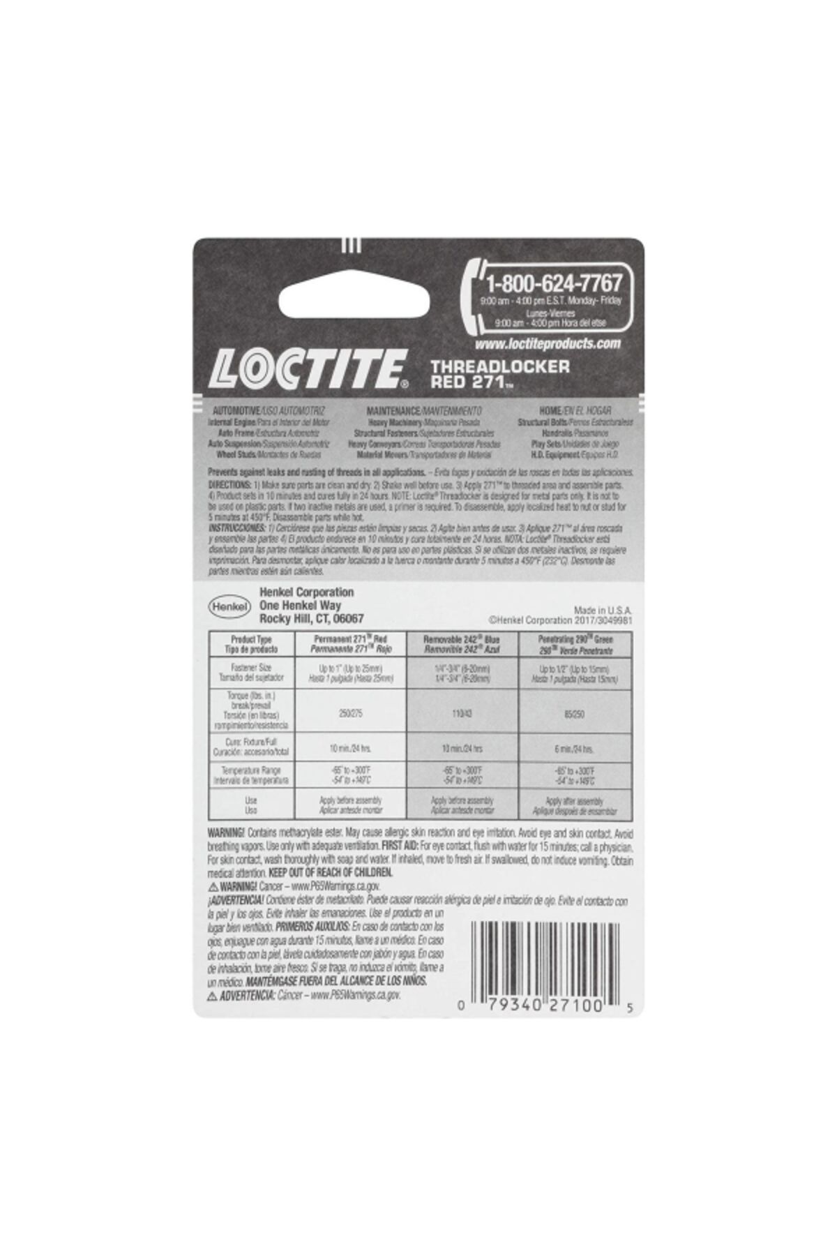 LOCTİTE-Thread Locker 6ml 2