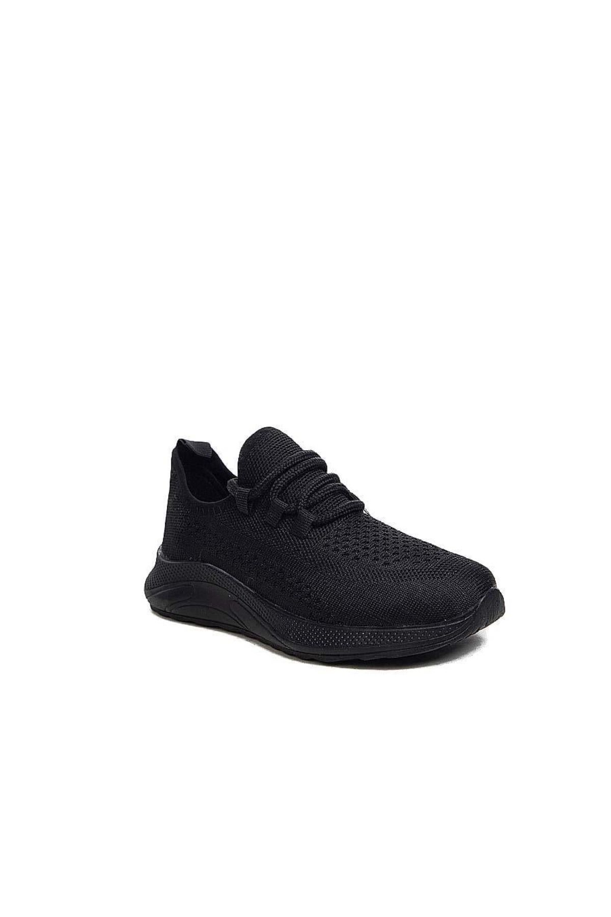 Blackwild 151 Hafif Tabanlı Bağcıklı Triko Çocuk Spor Ayakkabı