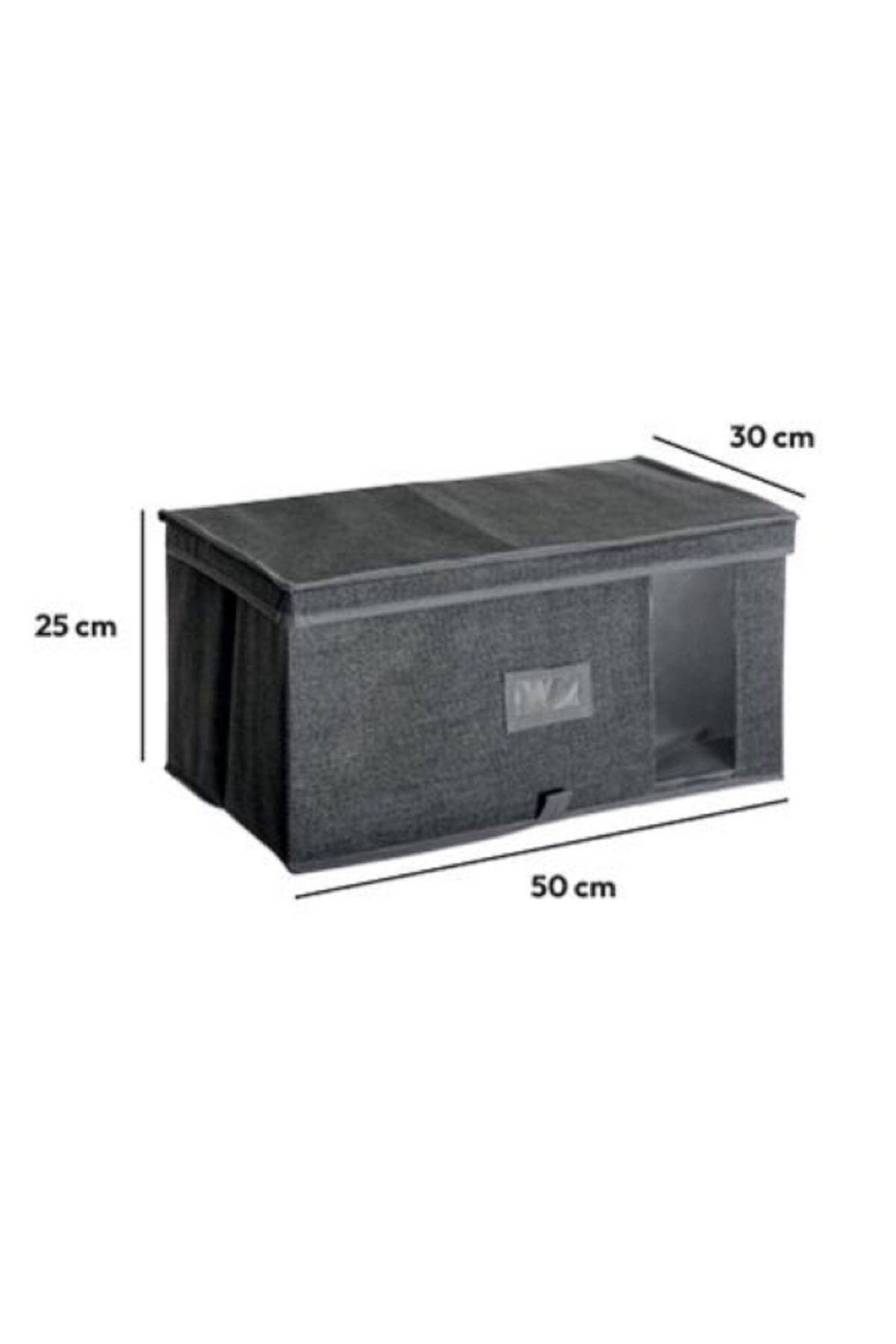 Five Simply Smart-Polypropylene Rectangular Foldable Storage Box with Lid 2