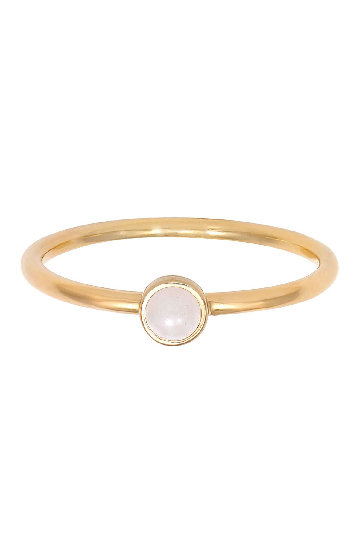 ELLI-Damen Stack – 925er Sterlingsilber, vergoldet mit Rosen- und Quarzdetails 2