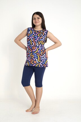 SEBOTEKS Kolsuz Taytlı Kız Çocuk Mayo 3502