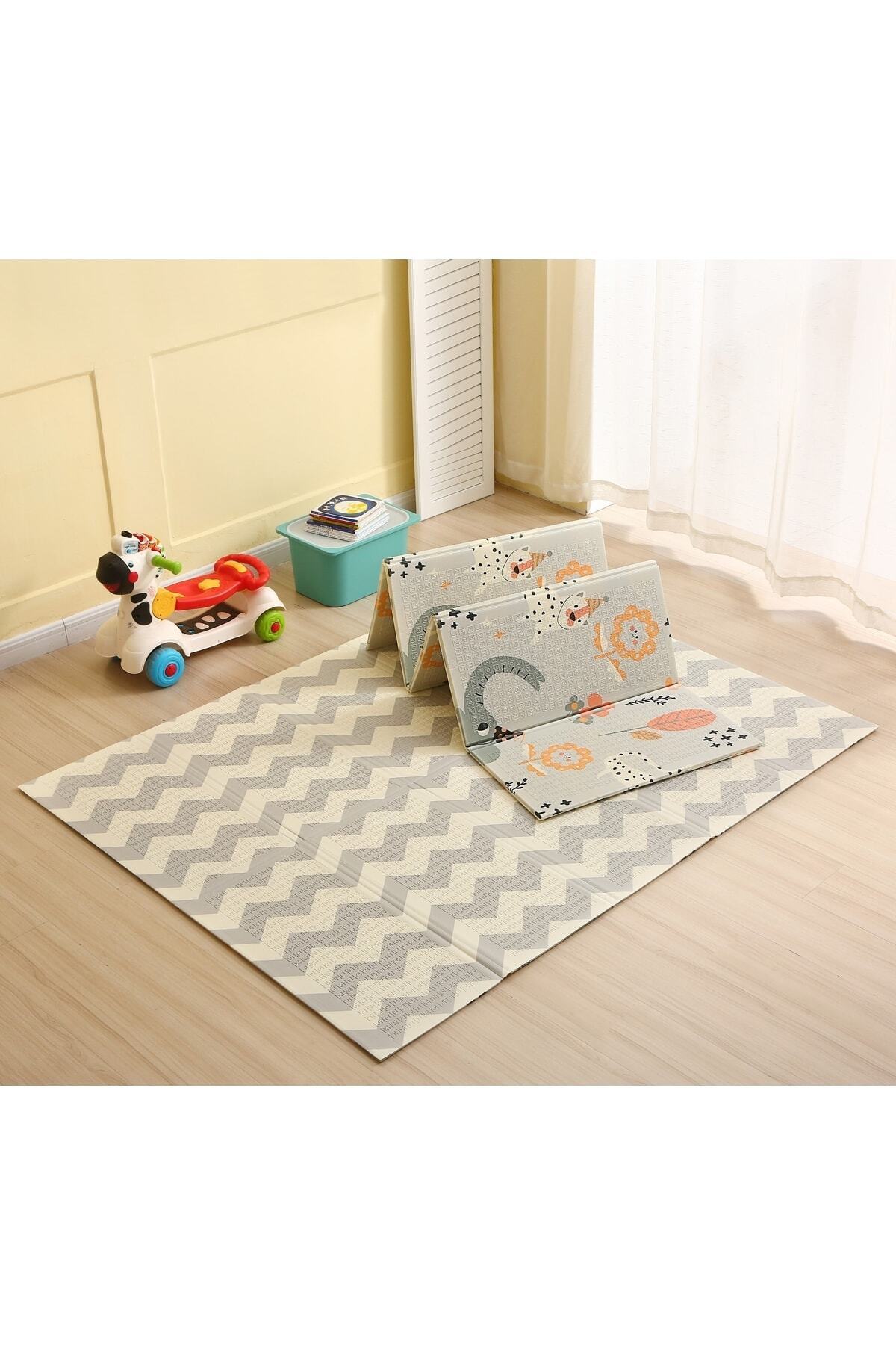 MooieBaby's Circus Katlanabilir Oyun Matı Oyun Halısı 150 X 180 X 1 Cm fotoğrafı 3 (önizleme)