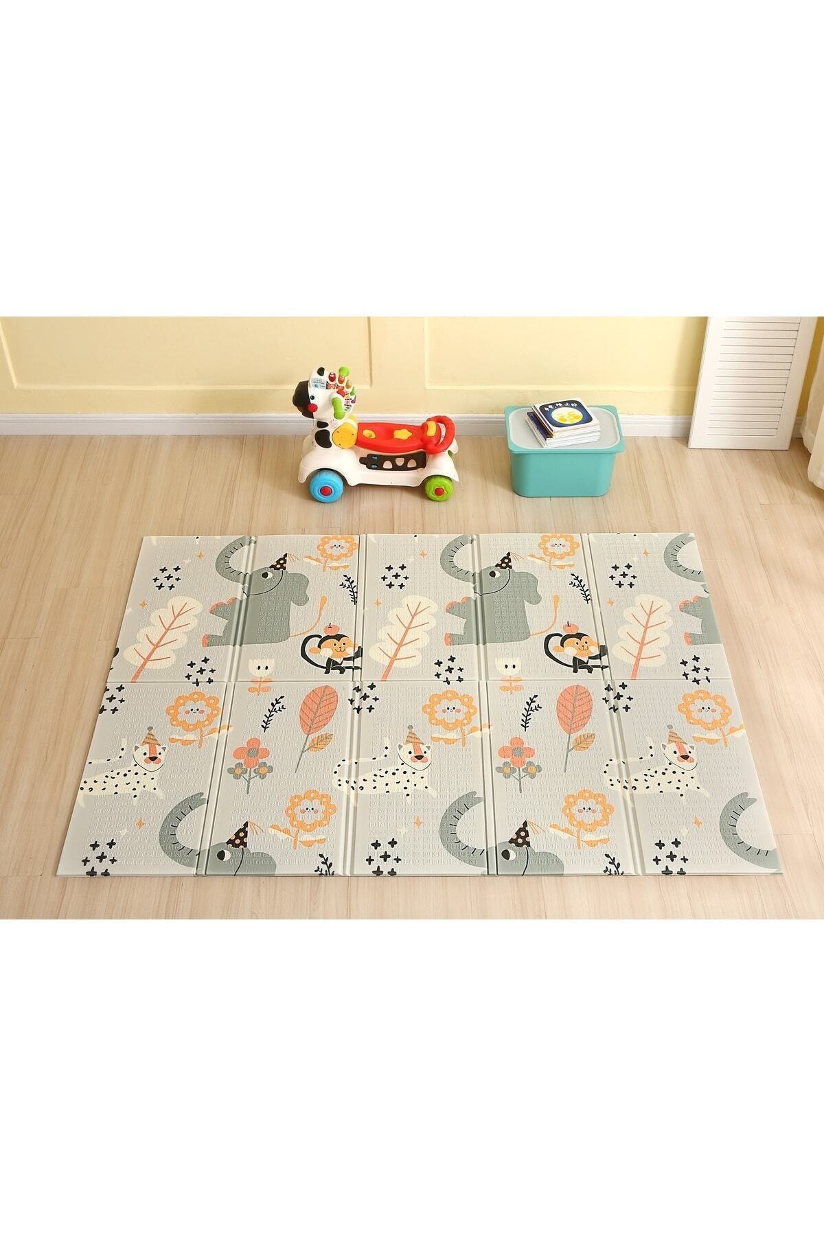 MooieBaby's Circus Katlanabilir Oyun Matı Oyun Halısı 150 X 180 X 1 Cm fotoğrafı 2 (önizleme)