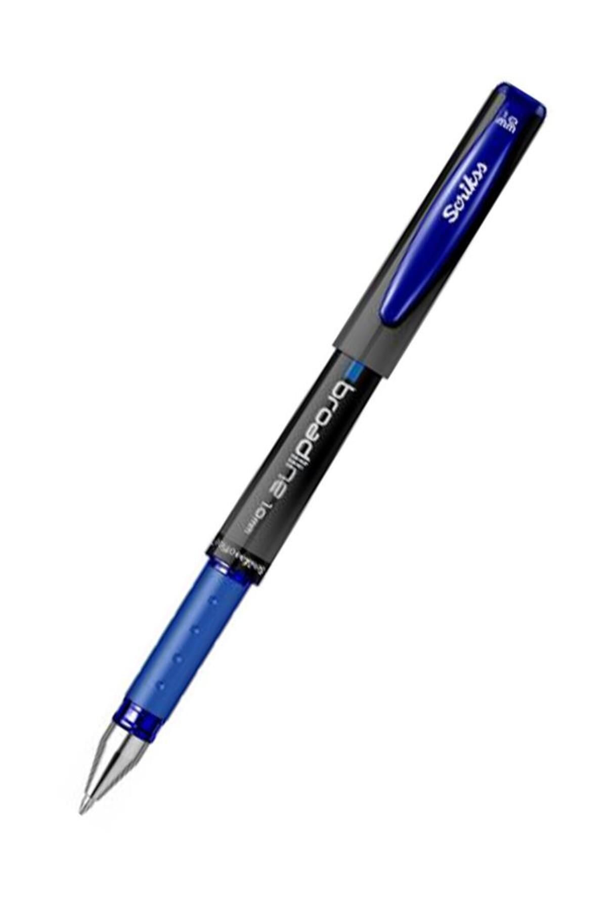 Scrikss Mavi İmza Kalemi 1.0mm 1 Adet İmza Kalemi Pilot 1,0 mm Kalın Uçlu Kalemi Hızlı Kuruyan Jel Mürekkep