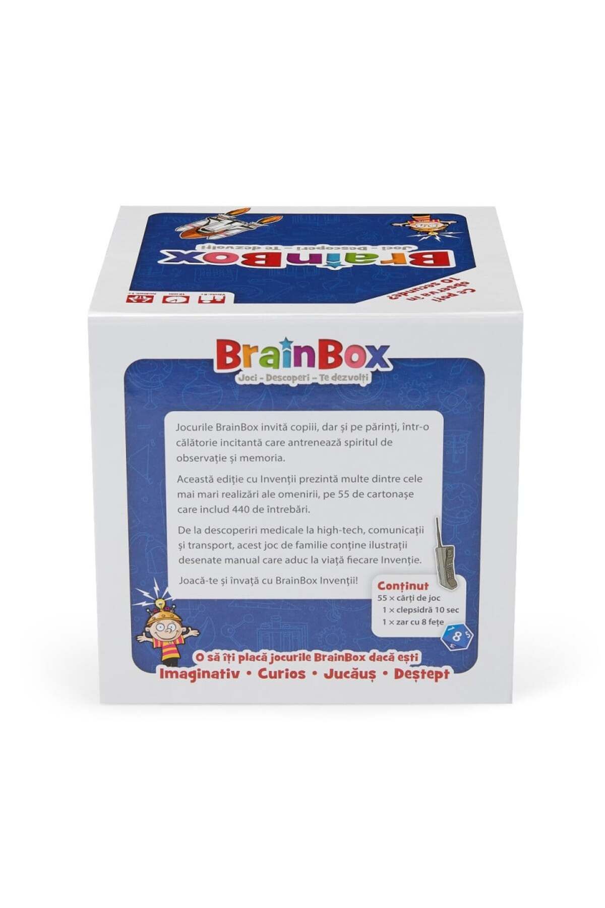 Asmodee-Joc educativ Brainbox Inventii 4