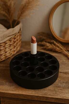 HOBİMİZ İŞİMİZ %100 Beton - Lipstick & Ruj Düzenleyici - 15 x 2,5 cm - 19 Böl...