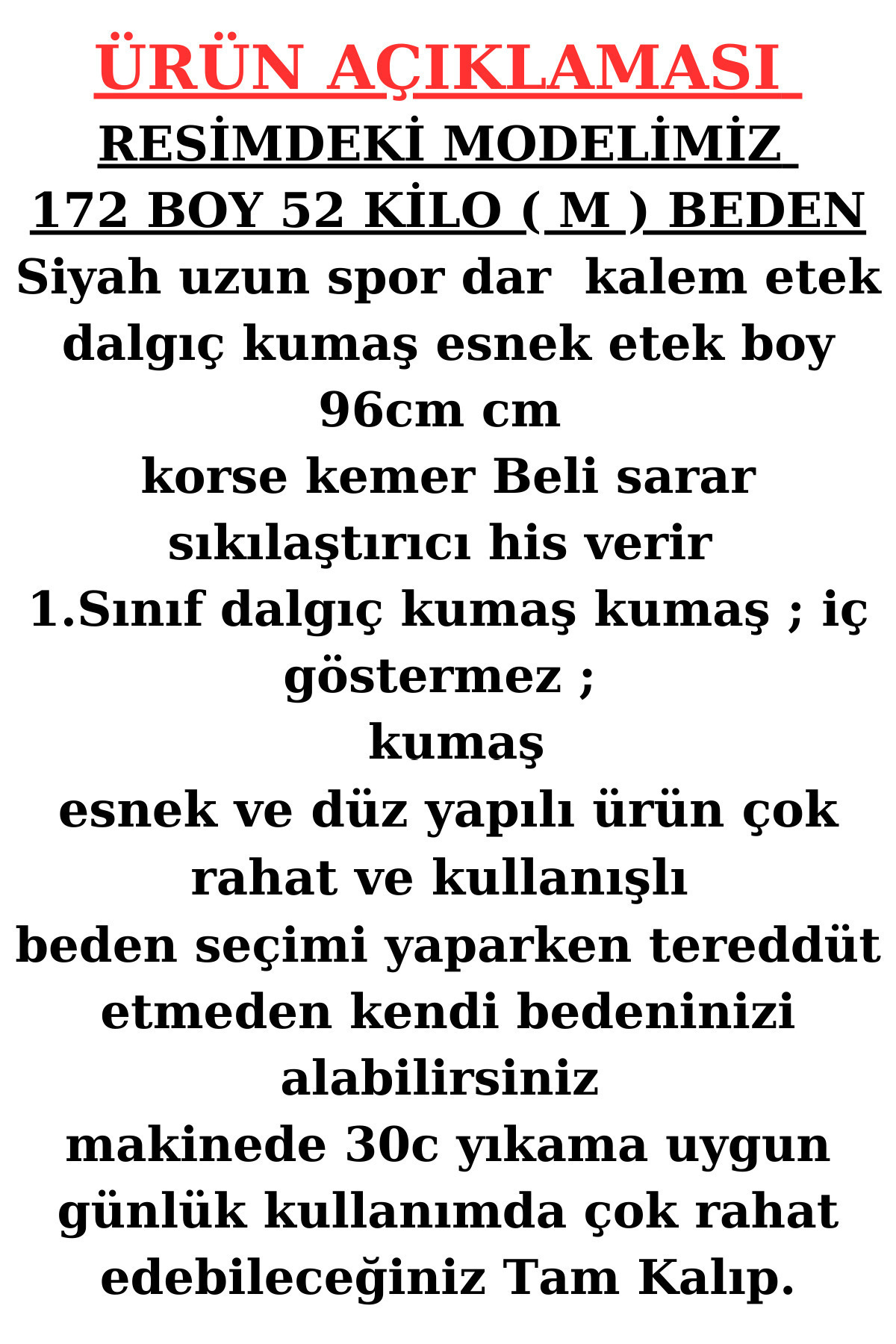 mrmpro  Kalem Etek Uzun Spor Siyah Esnek Dalgıç Kumaş Toparlayıcı Korse Kemer Boy 96 Cm - Görsel 7