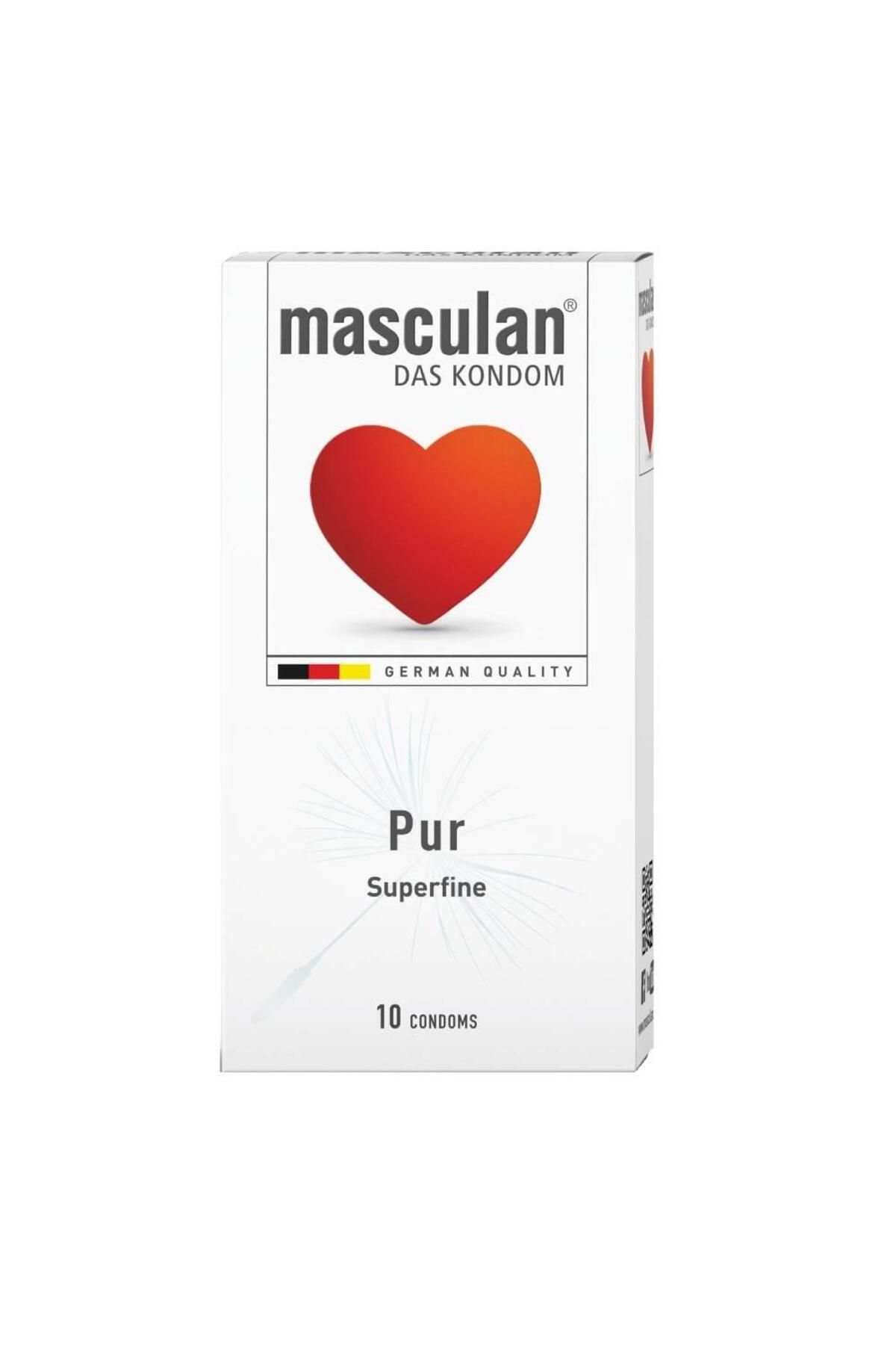 Masculan-Masculan Ultra Thin Pure Condoms 10 Pieces 1
