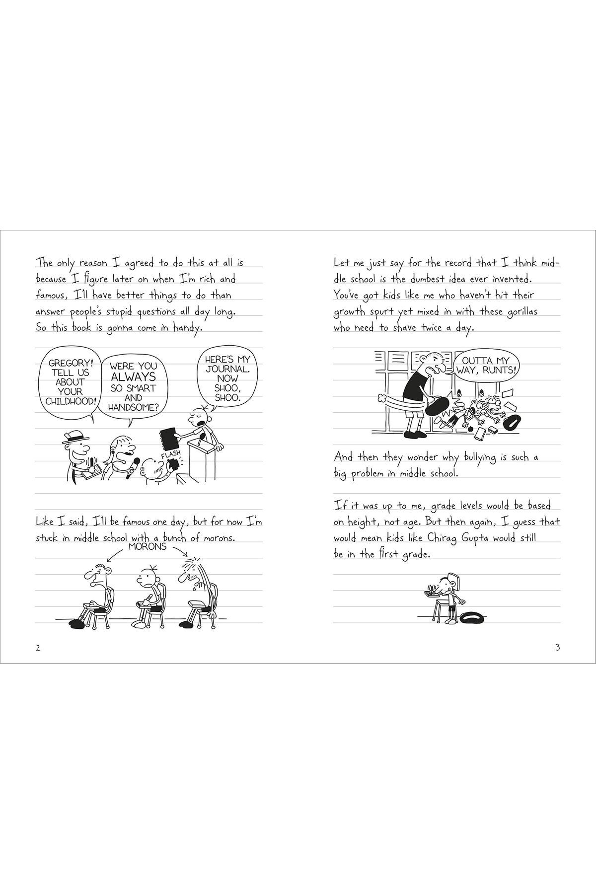 Bloomsbury Publishing-Diary of a Wimpy Kid (Book 1) - Jeff Kinney 3