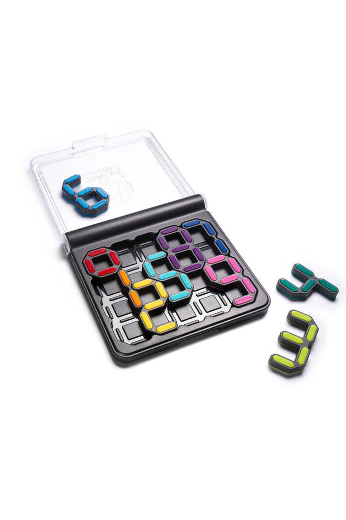 Smart Games-- IQ Digits, logic game with 120 challenges, 7+ years, Romanian lb. edition 1