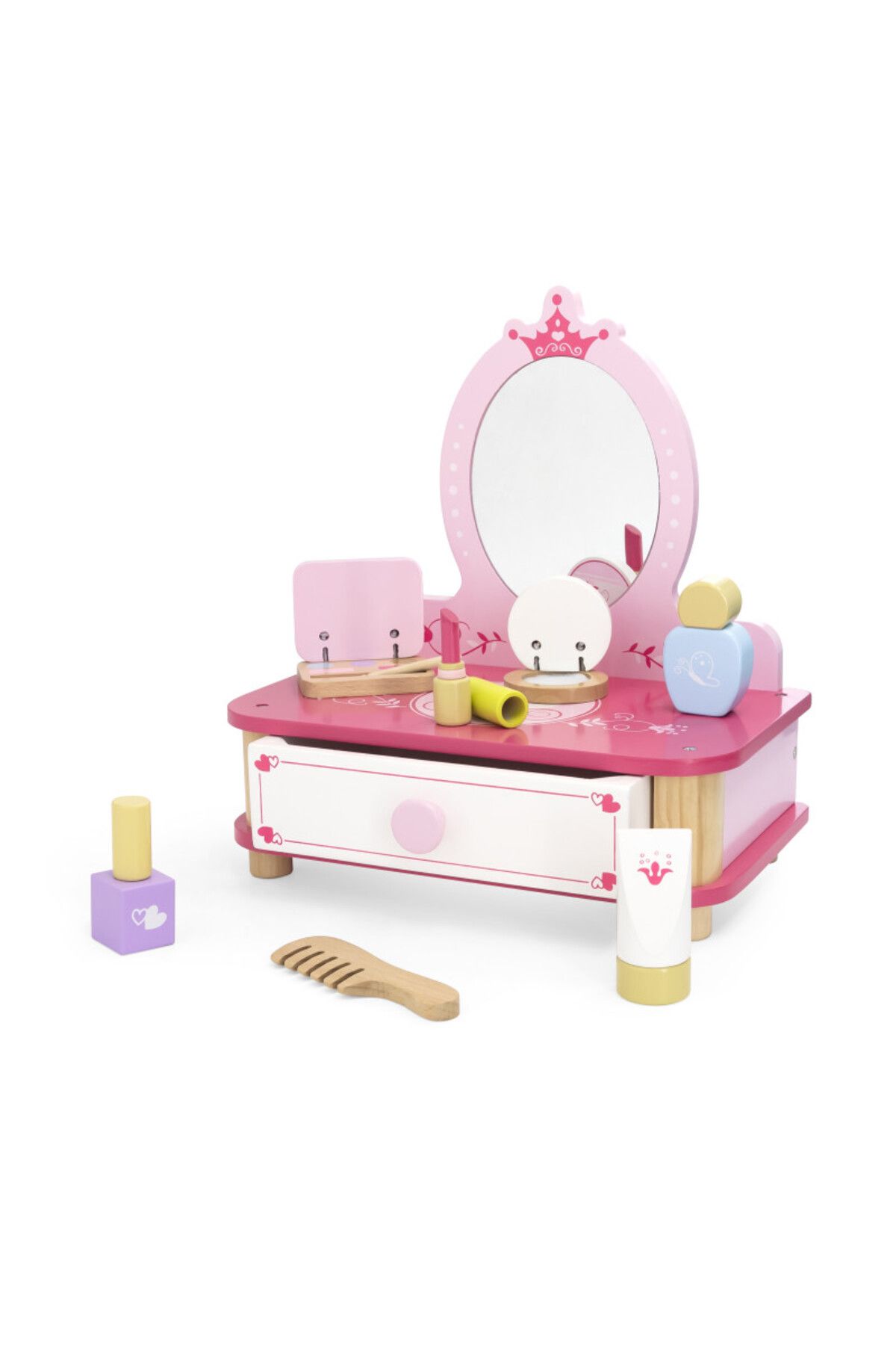 Viga Set De Make-up Cu Masuta E Toaleta, Viga - One Size