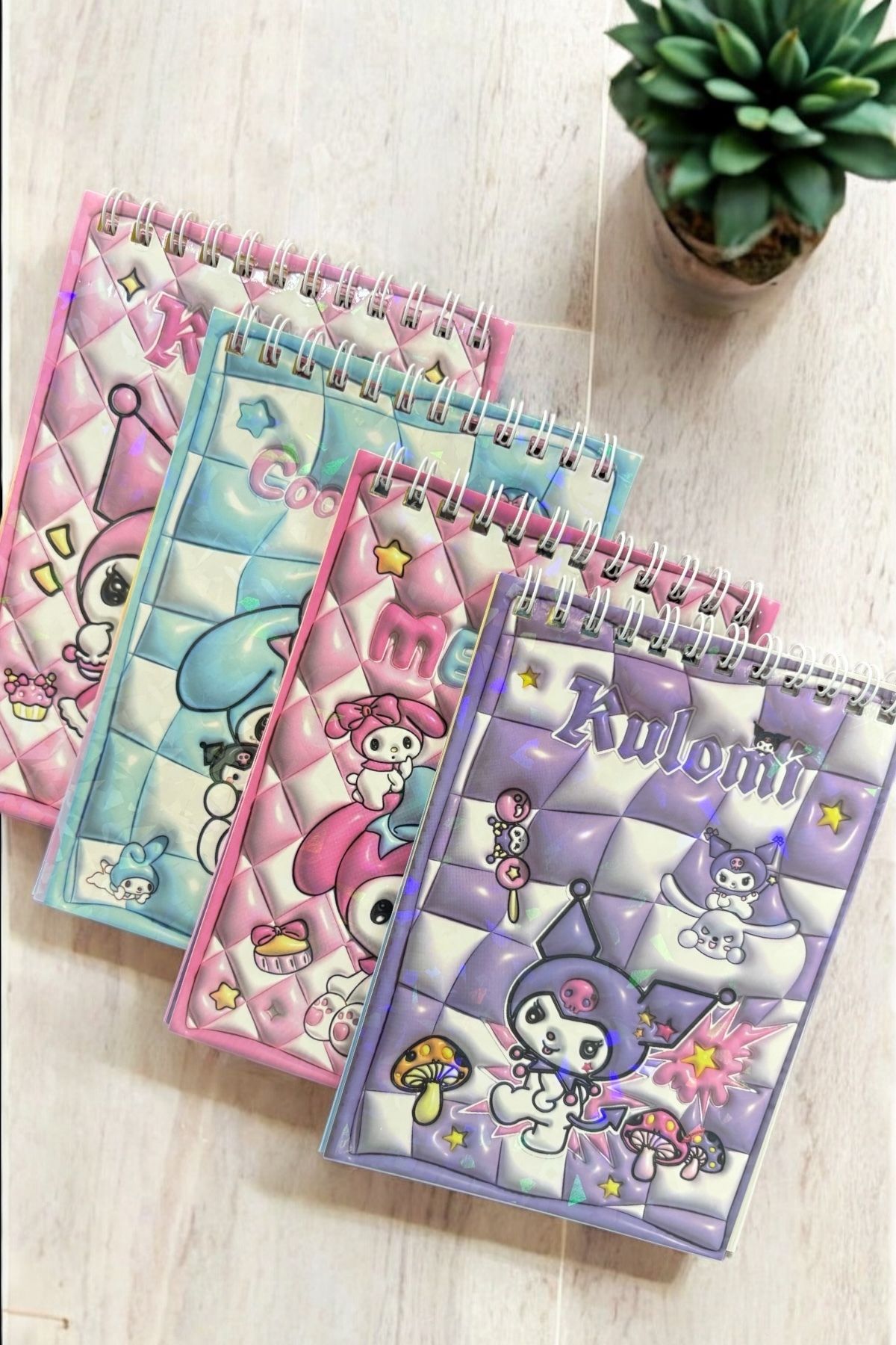 Piramit Kırtasiye-My Melody Sticker Notebook A6 Sticker Notebook 5