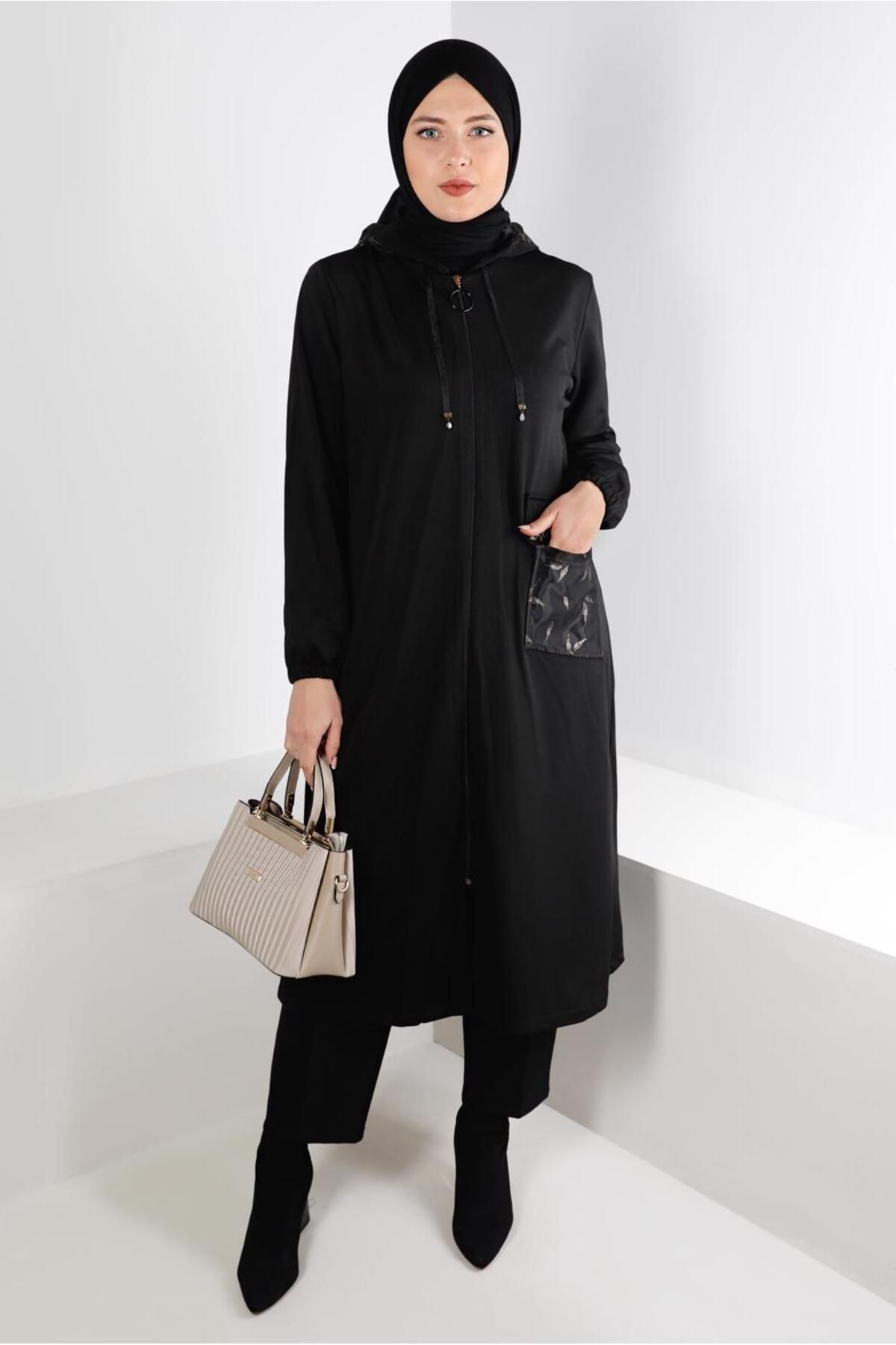 HOODED ZIPPERED WEAR AND GO 20320 Alvina