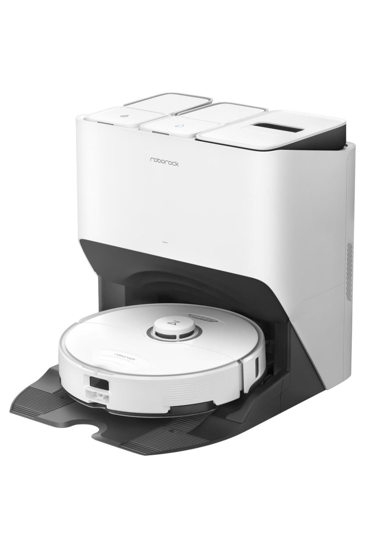 Roborock-Robot aspirator Roborock S8 Pro Ultra, aspirator si mop, 5200 mAh, 6000Pa, recipient praf 750 ml 9