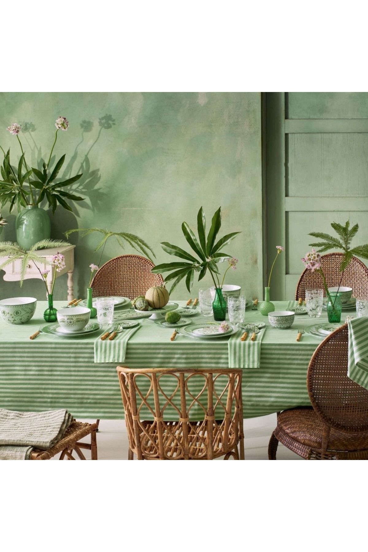 Pip Studio-Espresso cup with saucer, Lily & Lotus collection, Light Green, 120 ml, Pip Studio 6