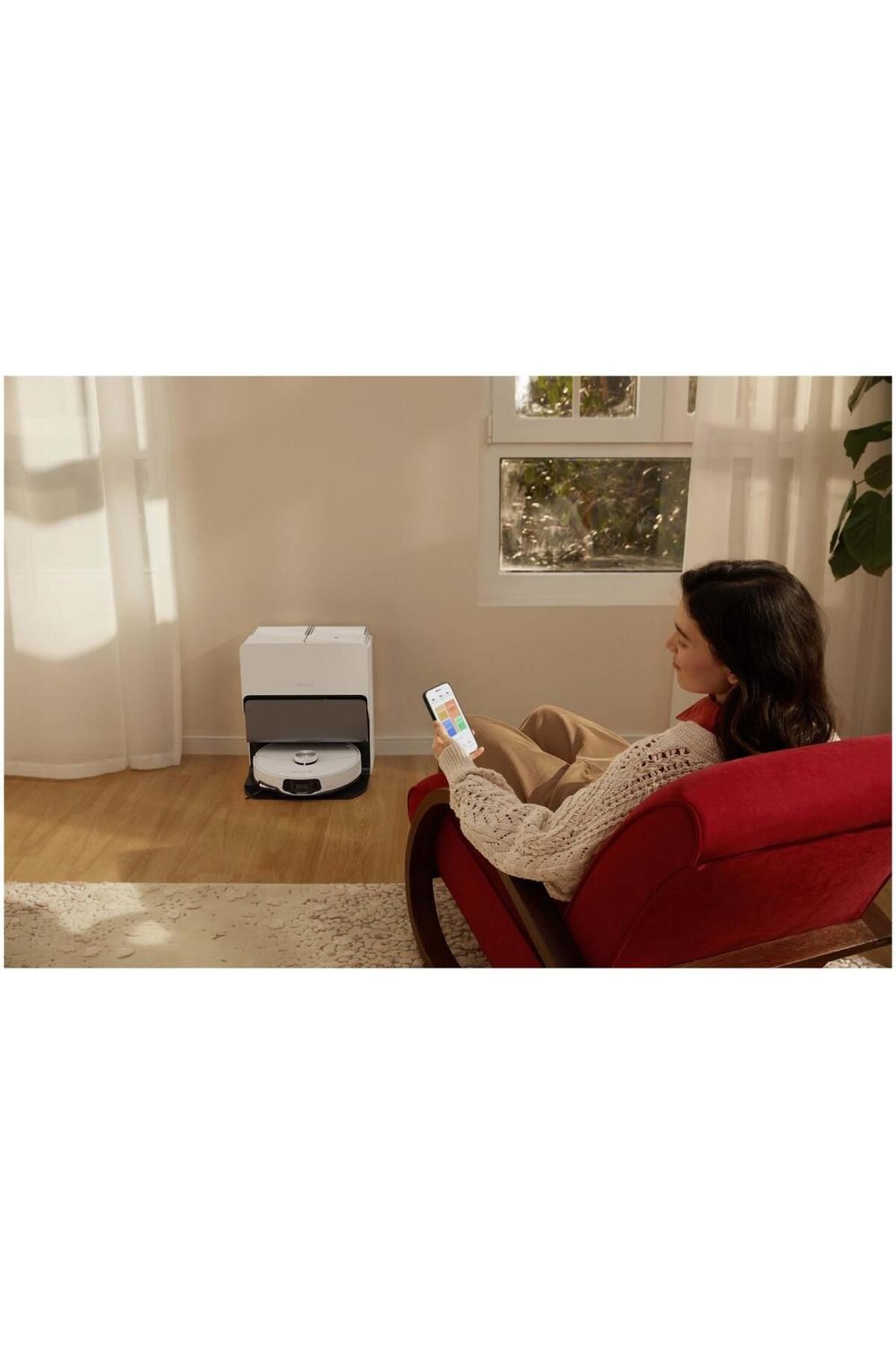 Roborock-Robot aspirator Roborock S8 MaxV Ultra, 60 W, 10000 Pa, Autonomie 180 minute 8