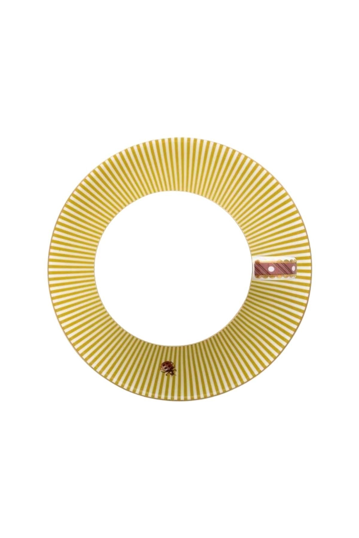 Pip Studio-Cappuccino cup with saucer, La Majorelle collection, Yellow, 280 ml, Pip Studio 4