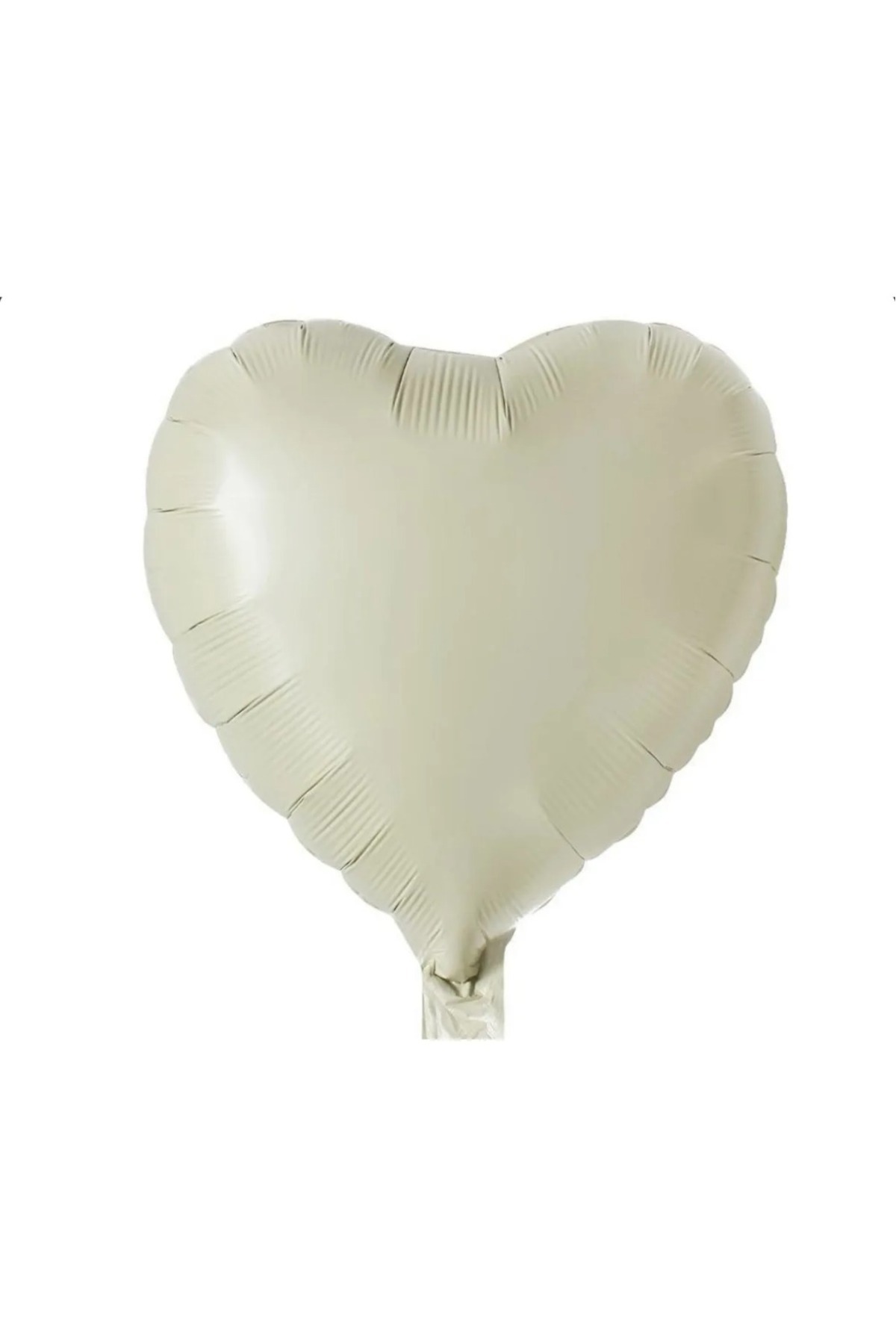 asöy-Retro 2 Years Old Birthday Kit: Cream Numeral Foil, Banner and Heart Foil 4