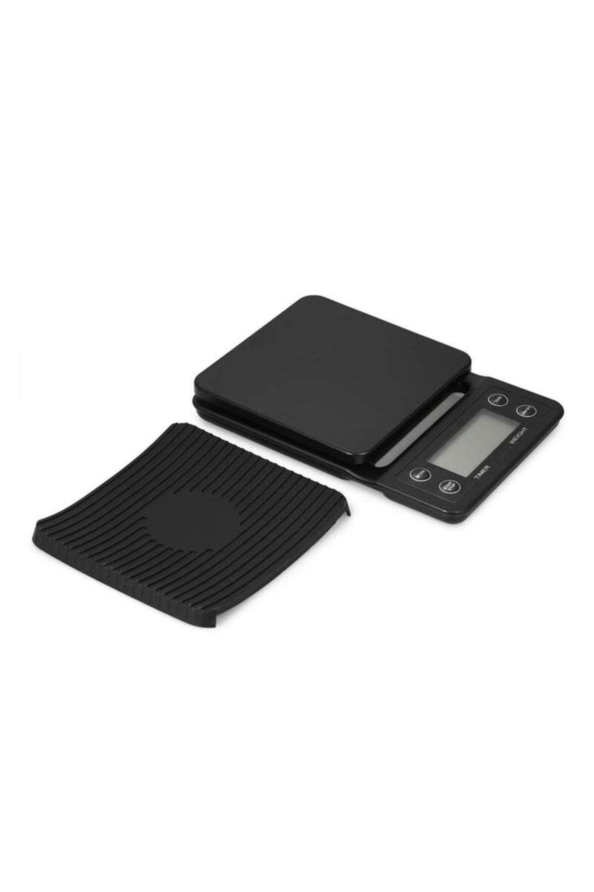 COOYA-Highly Accurate Kitchen Scale with Timer and Tare Function 3kg/0.1g with Large Lcd Display 5 Units 5