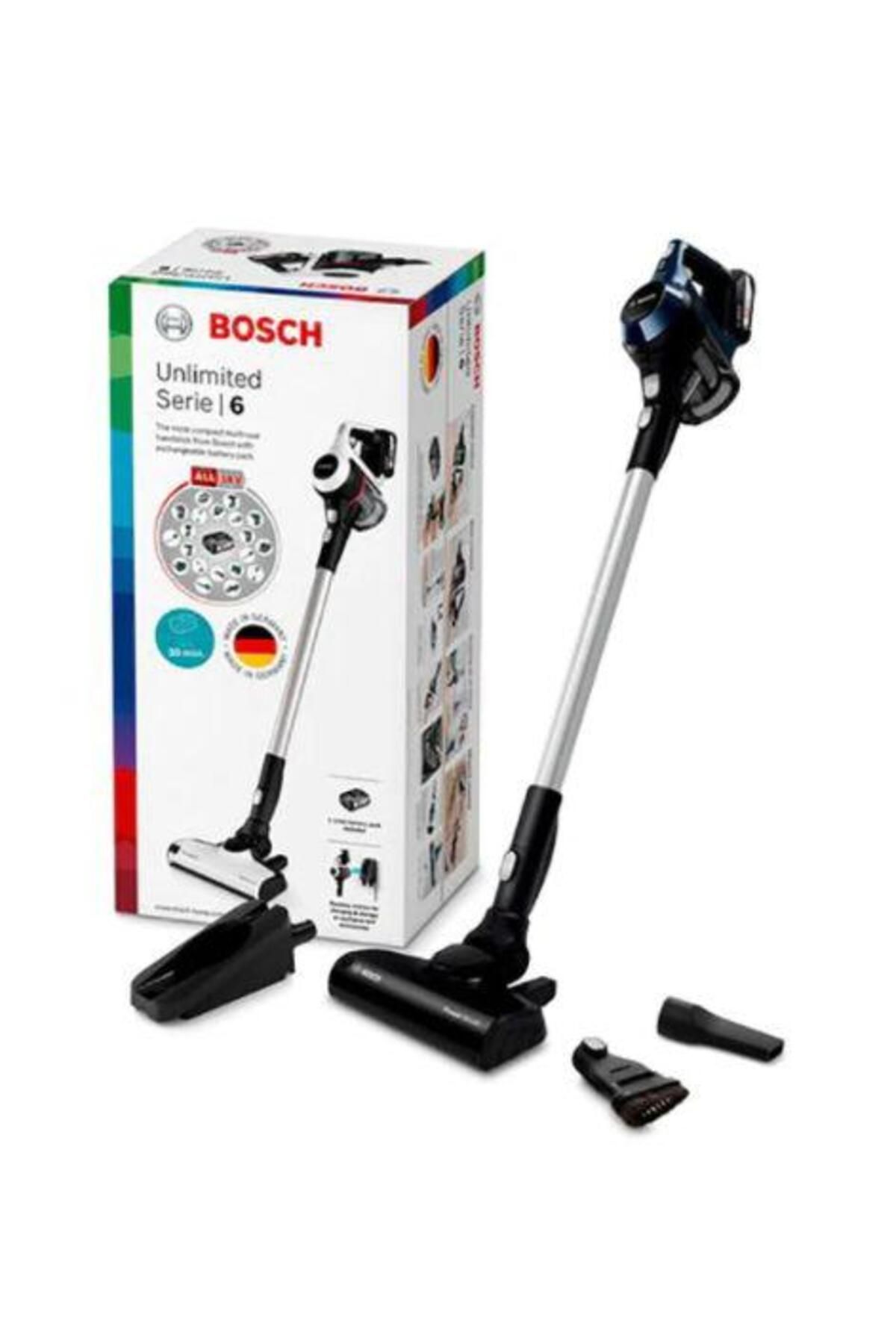 Bosch-Aspirator vertical Bosch BCS611P4A, 18 V, 0,3 L, Autonomie 25 min. (Negru/Albastru) 6