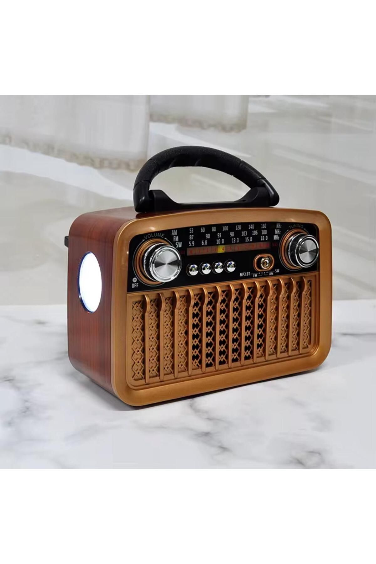 BLOMSTER Everton rt-759 Solar enerjili +fener özelikli Bluetooth USB radyo müzik çalar