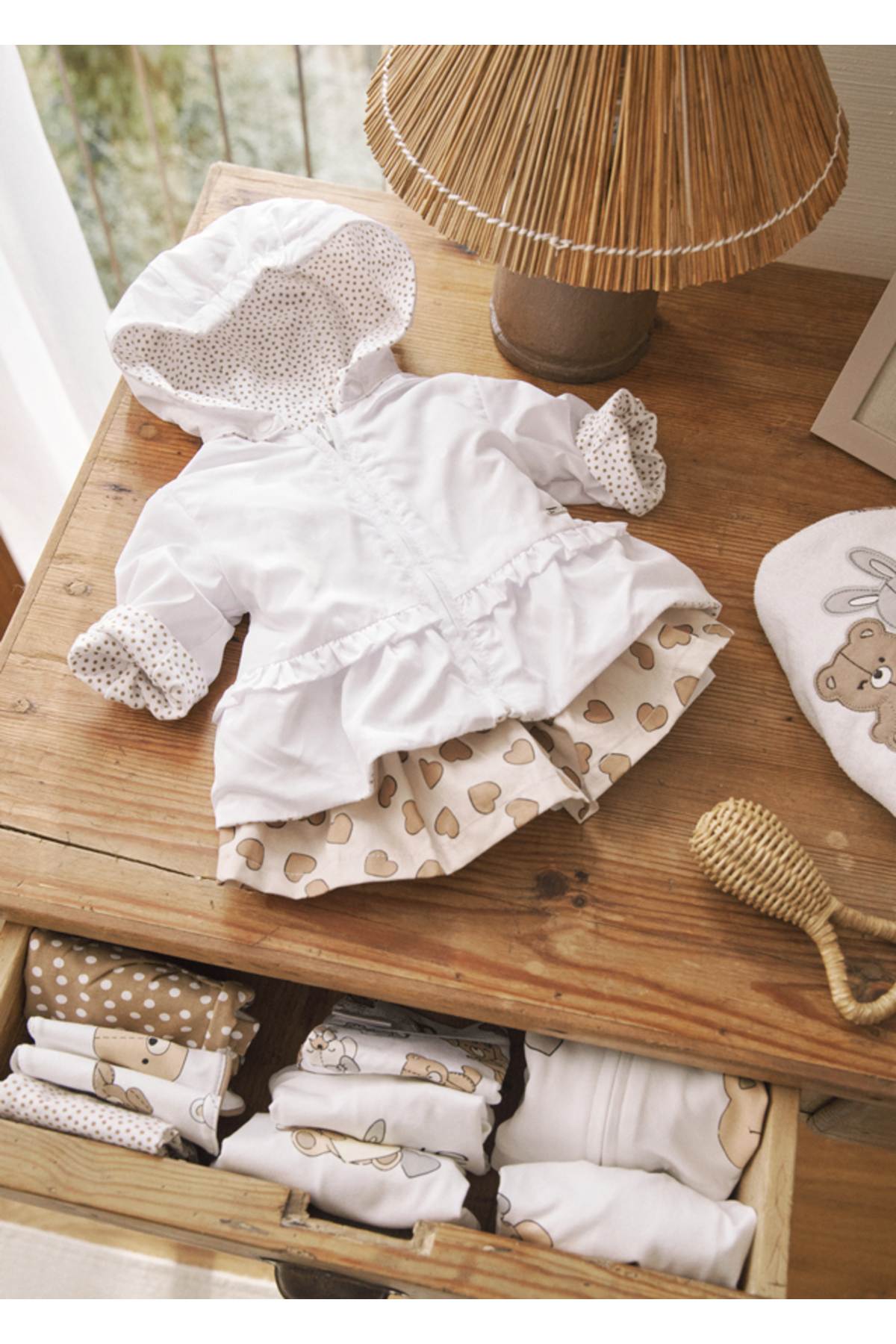 Mayoral YENIDOGAN KIZ BEBEK ÇOCUK ÇİFT TARAFLI RUZGARLIK-CIFT YUZLU MONT fotoğrafı 2 (önizleme)