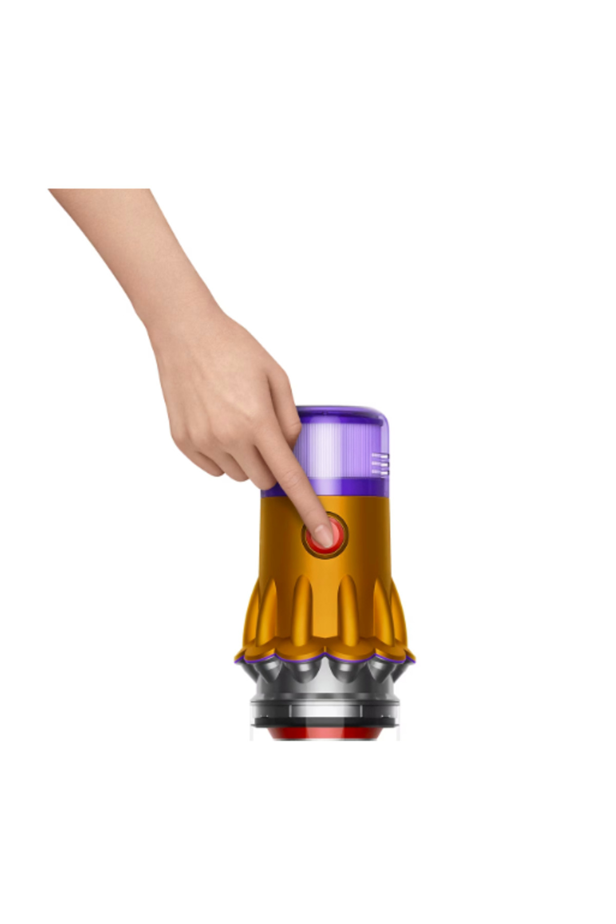 DYSON-Aspirator vertical Dyson V12 Detect Slim Absolute 2023, 0.35 L, 545 W (Nichel/Galben) 6