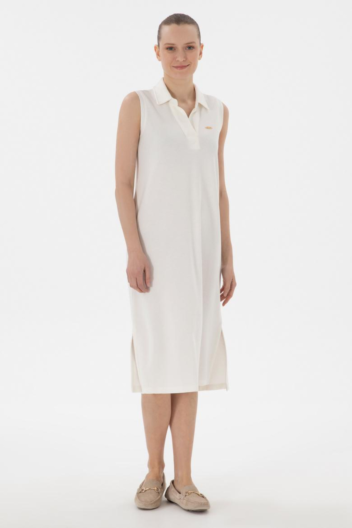 یو اس پولو پیراهن بافتنی پولو اس ان، کد ۲۱۰۹۷۰۹، کرم