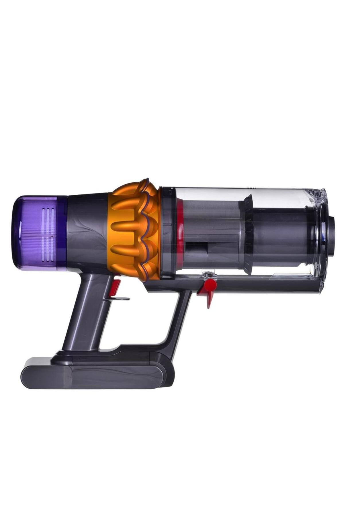 DYSON-Aspirator vertical Dyson V15 Detect Absolute 2023, 660 W, 0.7 L, Autonomie 60 min (Gri/Galben) 8